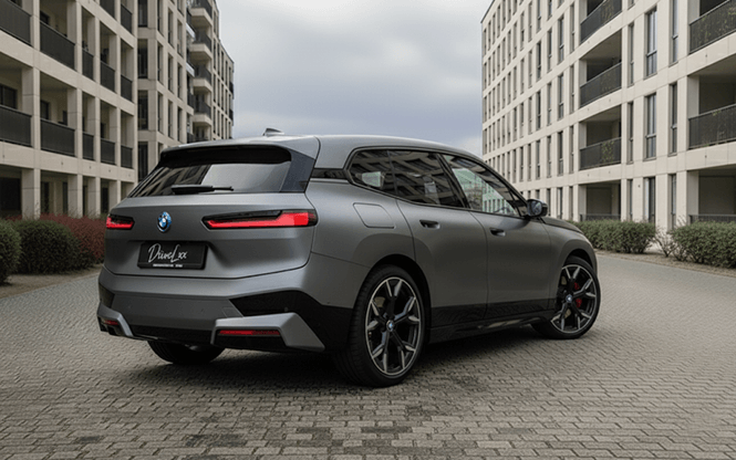 BMW iX vue arrière
