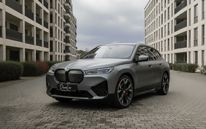 BMW iX xDrive50 Pack M 2023 avant - DriveLux import premium Luxembourg