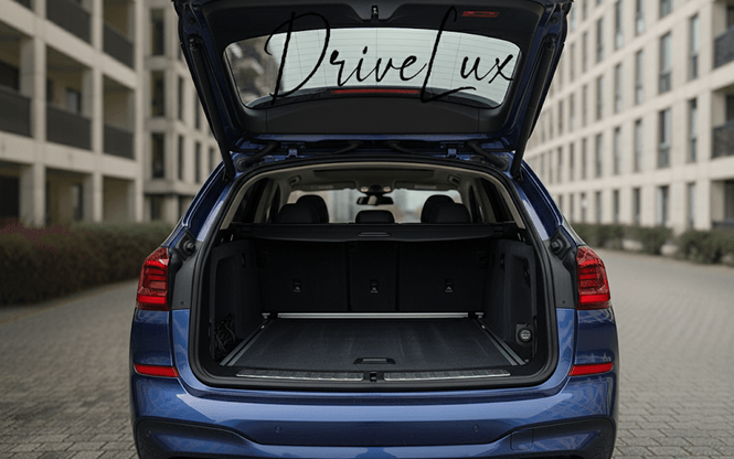 BMW X3 coffre