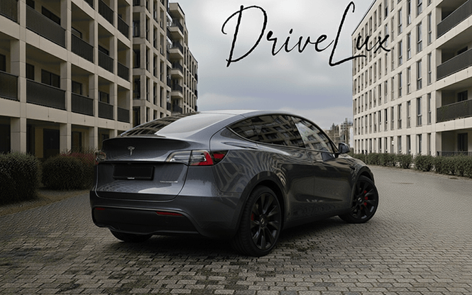 Tesla Model Y vue arrière
