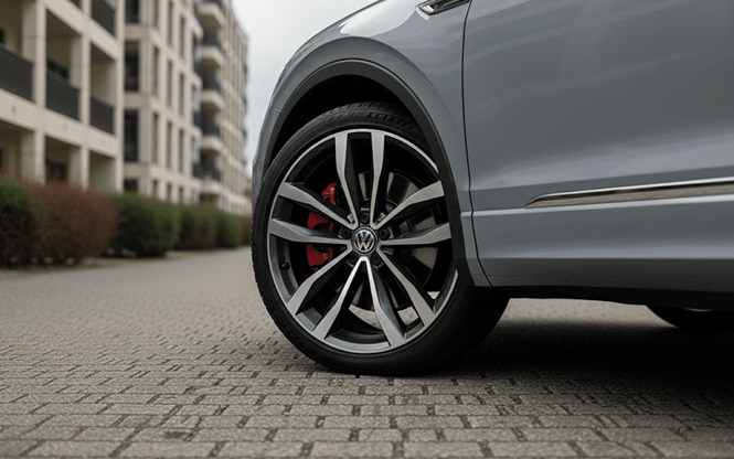 Détail jante Volkswagen Tiguan