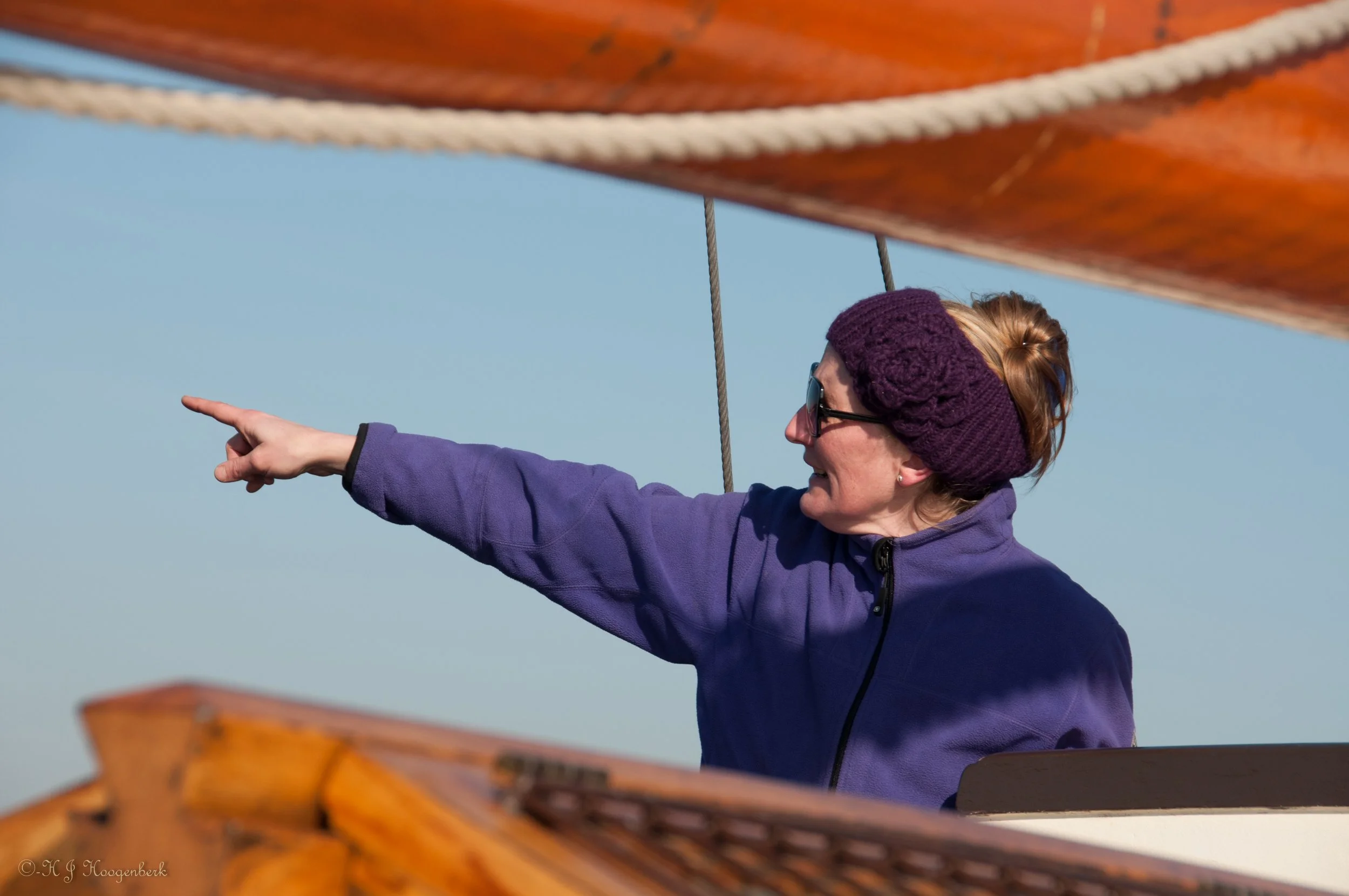 People on "De Vrouw Dina"