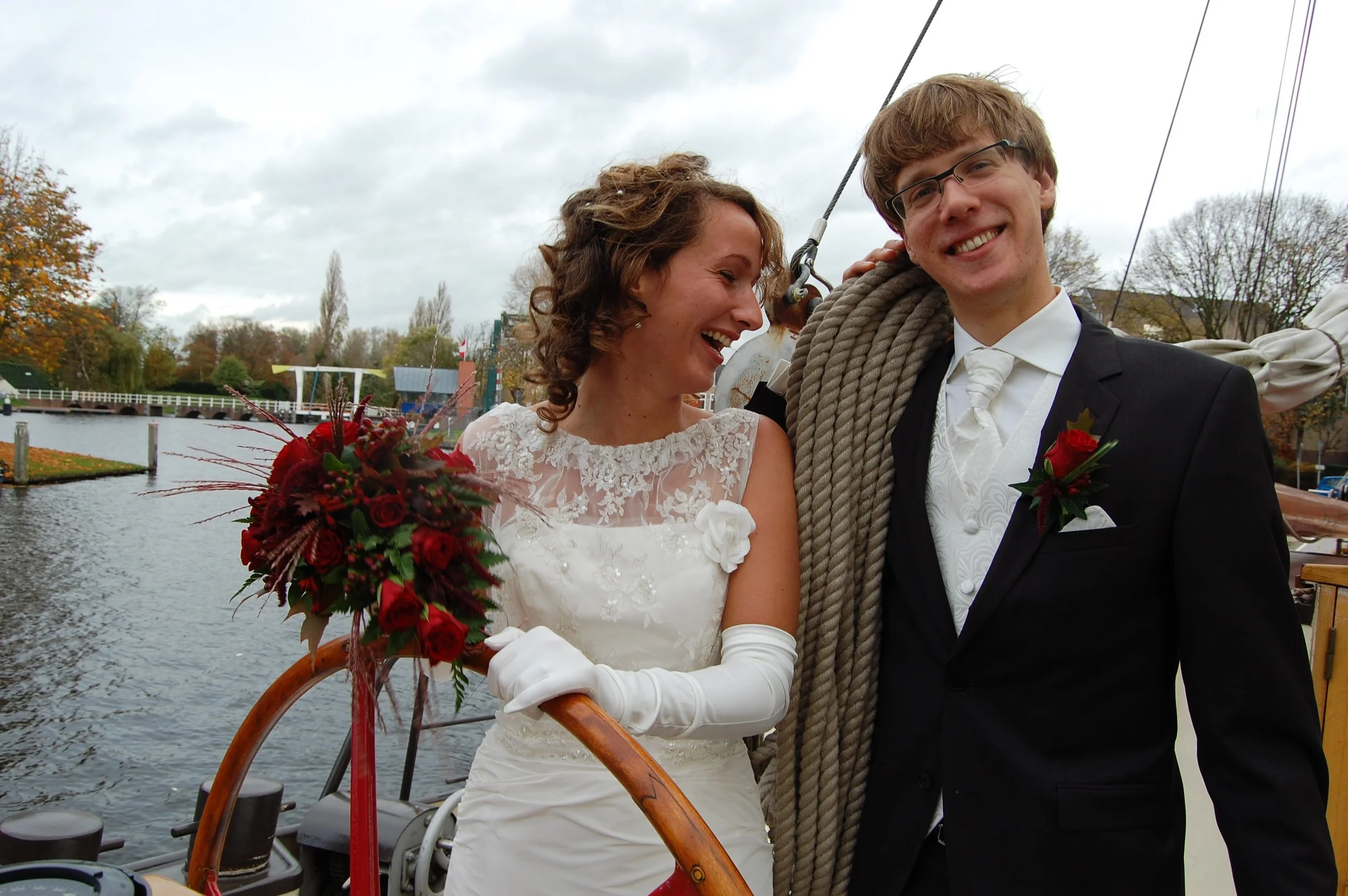 People on "De Vrouw Dina"