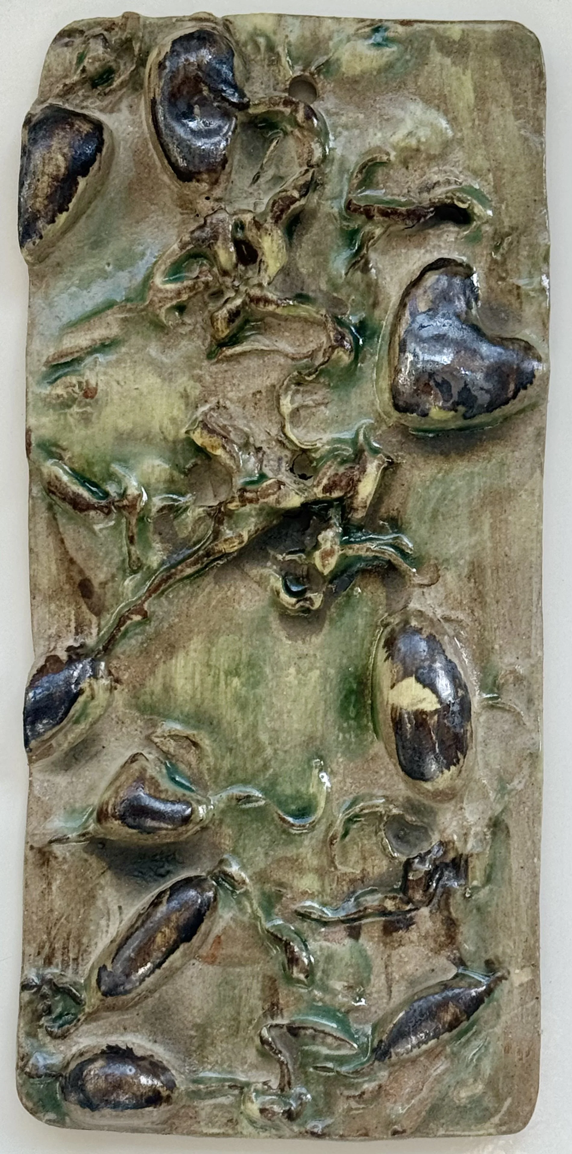 Medium seaweed decorative plaque