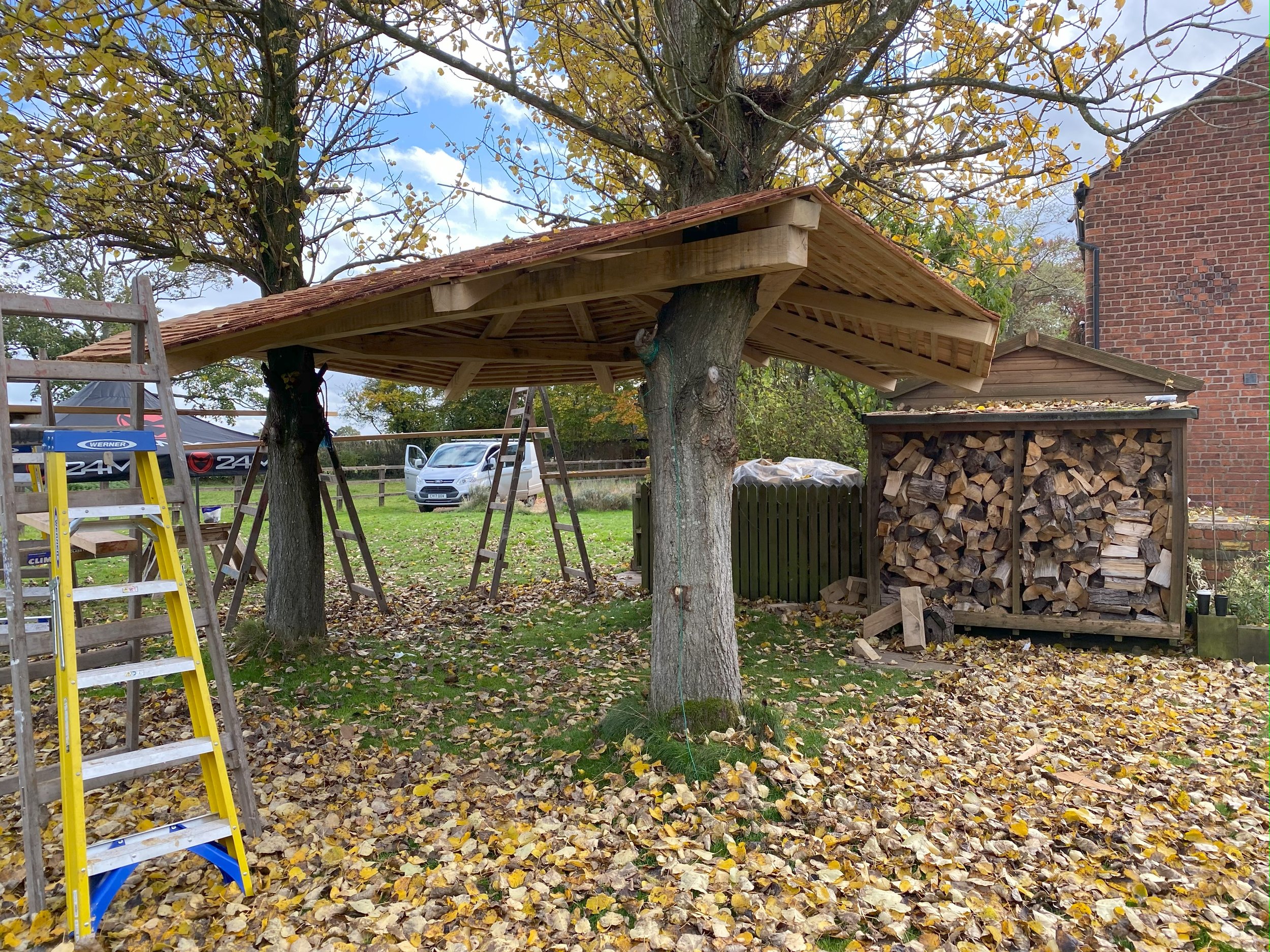 Cedar Shingle Canopy