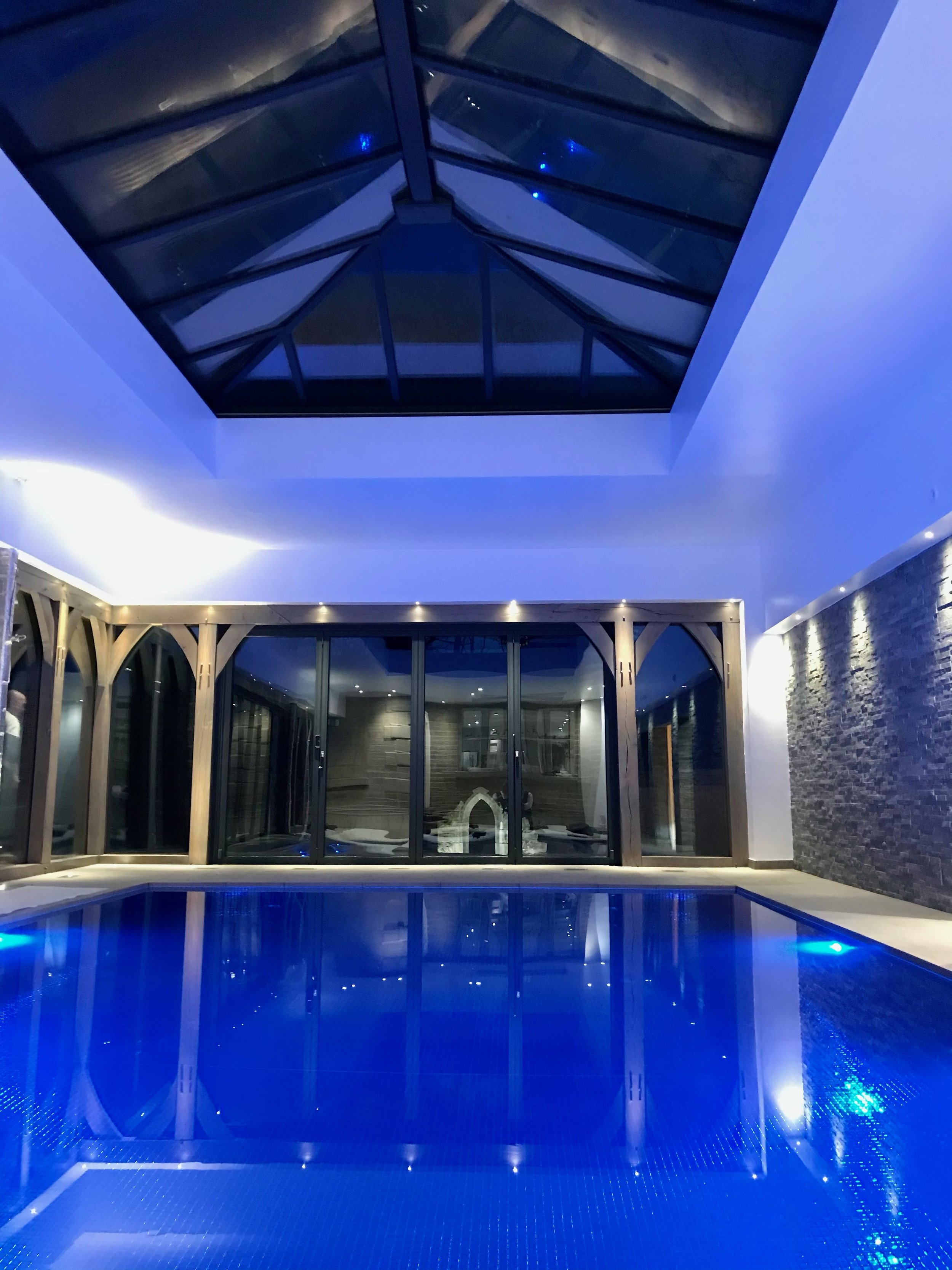 Oak Framed Pool extension