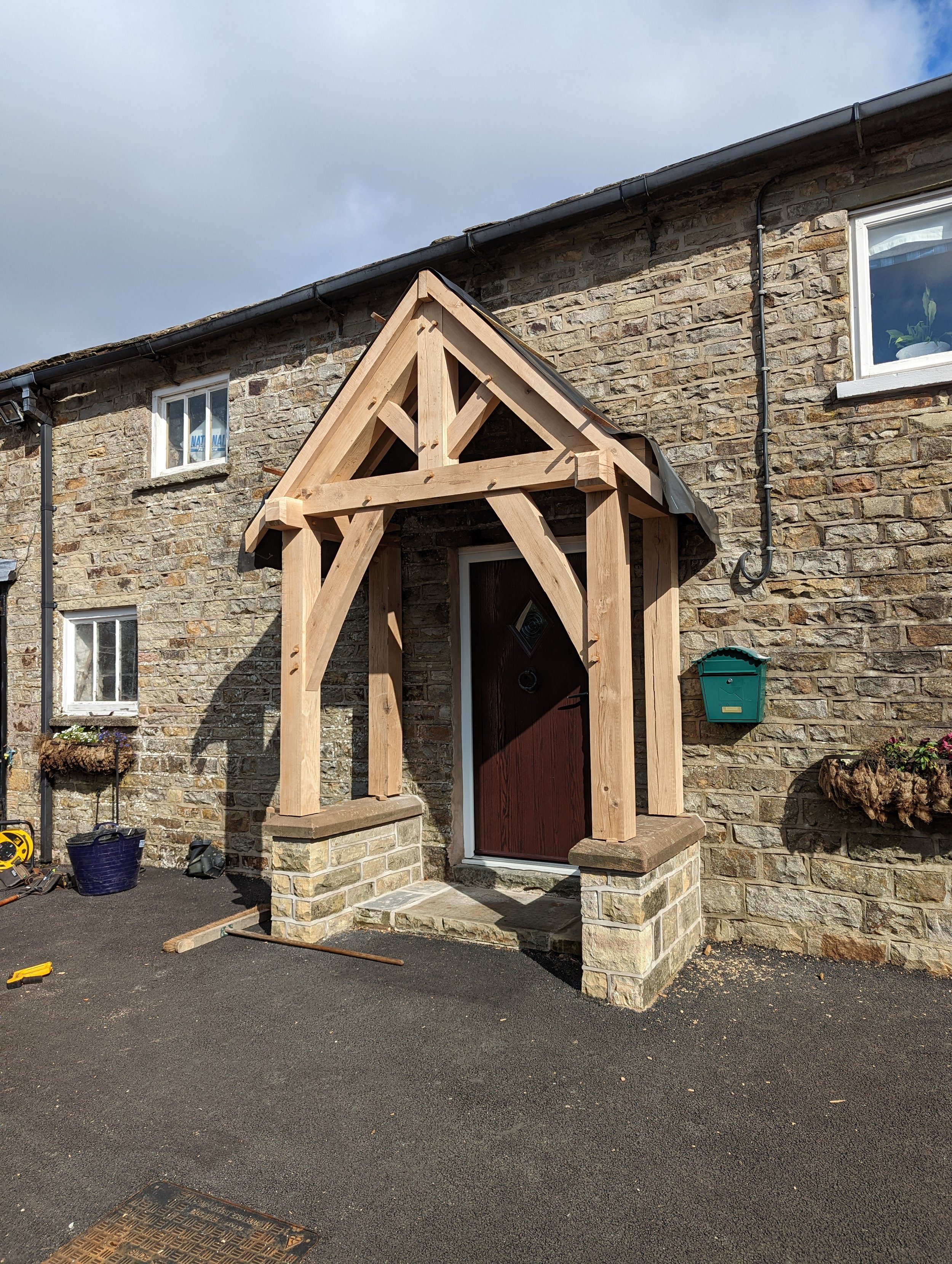 Oak Framed Porch