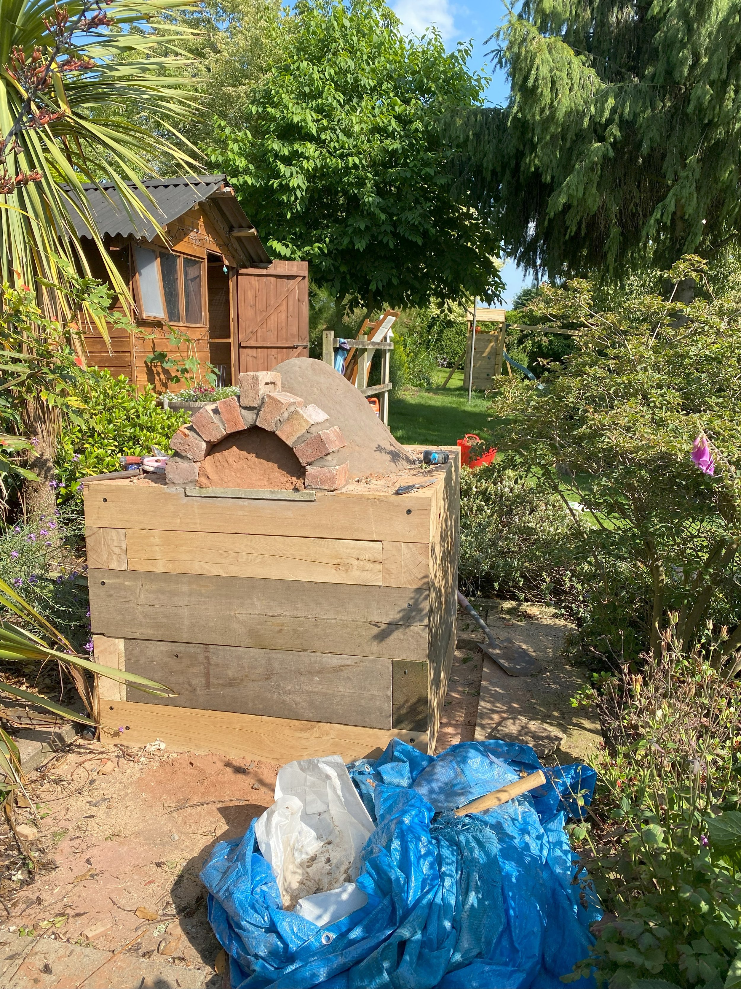 Clay Pizza Oven