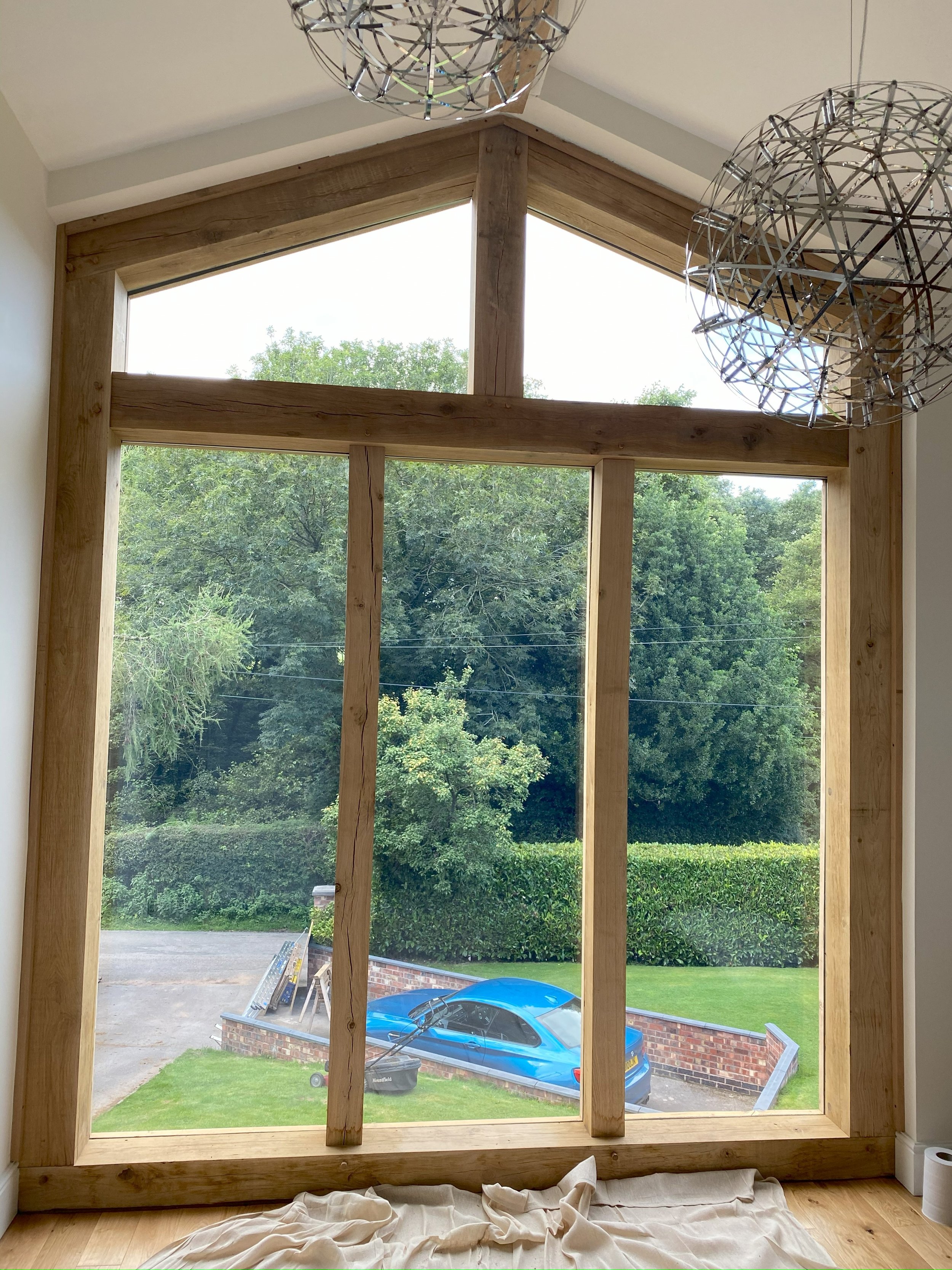 Oak Glazed Gable End