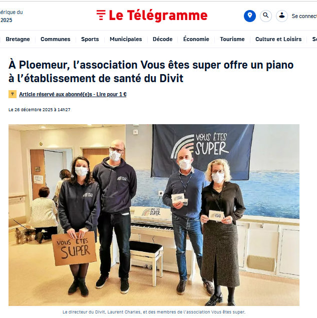 12e piano au DIVIT -Ploemeur