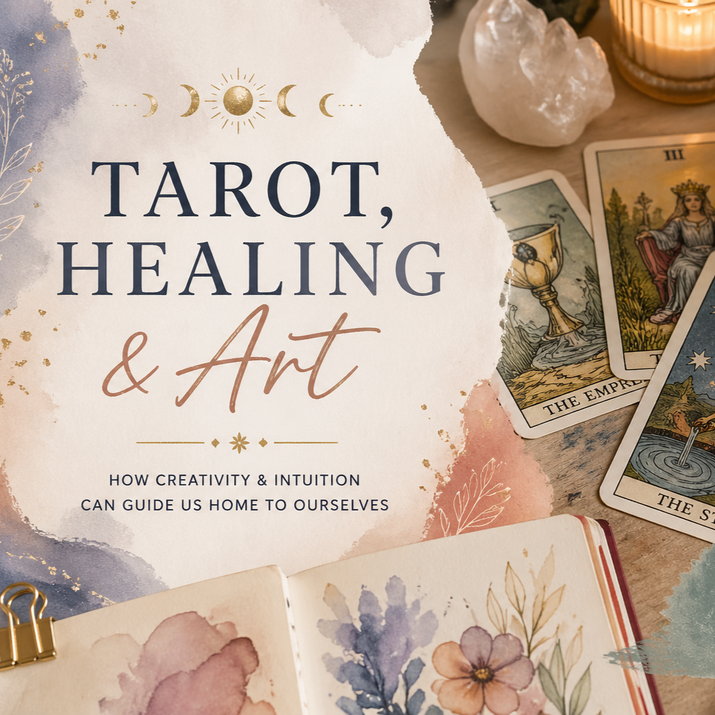 My Enchanting Journey with Tarot and Healing and Art.&nbsp;