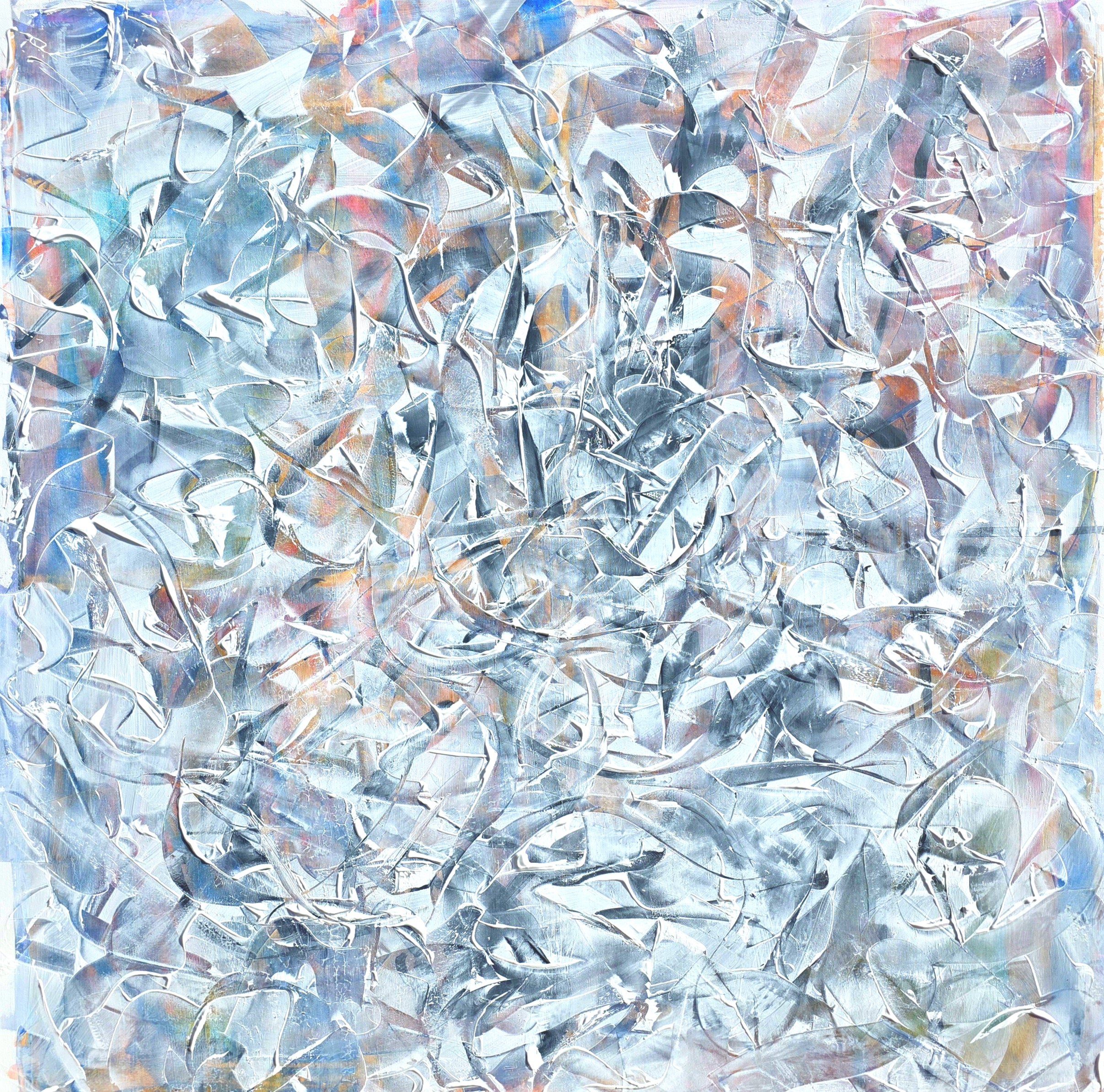 *Sold* 'Silent Currents' - 100x100cm Acrylic on Canvas
