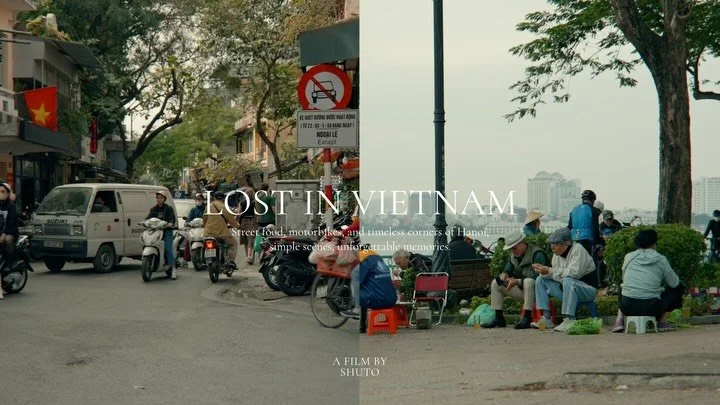 Lost in vietnam 🇻🇳 

Walking through Hanoi felt like stepping into a movie.
Which cut do you like the most? 👀

#vietnam #vietnamtravel #hanoi #hanoitrip 
#cinematic #cinematography #cinematographer 
#stillframes