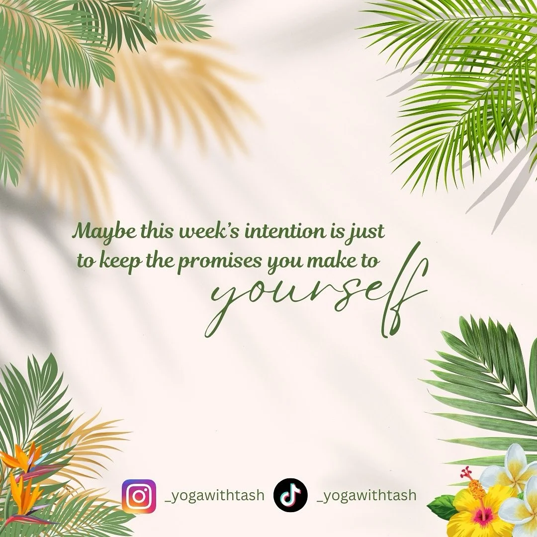 Have you taken a moment to set your intention for the week? 🌿🌸

Your intention can act as a gentle guide, a quiet anchor amidst the noise.

Revisiting it throughout the week can help clear away distractions and bring you back to what truly matters 