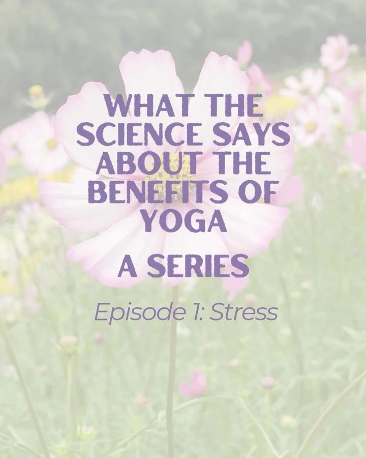 What science says about the benefits of a regular yoga practice 🫶🏼🌸 

A little series about the scientifically backed benefits of yoga. We begin here with Episode 1: yoga and it&rsquo;s role in helping to reduce our stress levels 💕

#yogaforstres