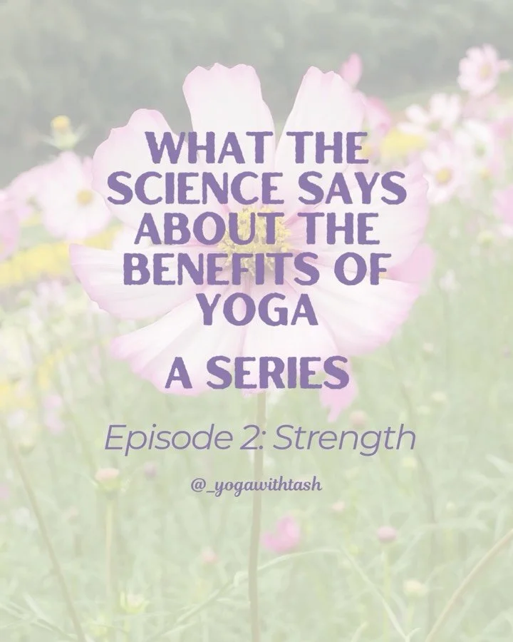 The biggest misconception about yoga is that it&rsquo;s all about flexibility but a regular yoga asana practice has been shown to improve muscular strength and endurance, helping you build strength that supports you both on and off the mat ☺️ But don