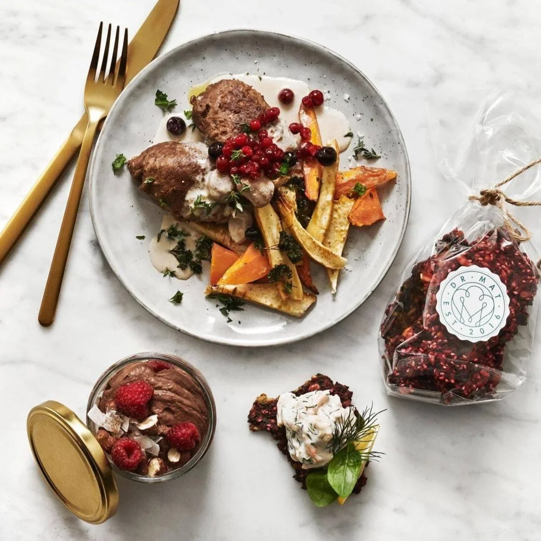 Hälsosam catering till event eller middagskasse i stressig vardag