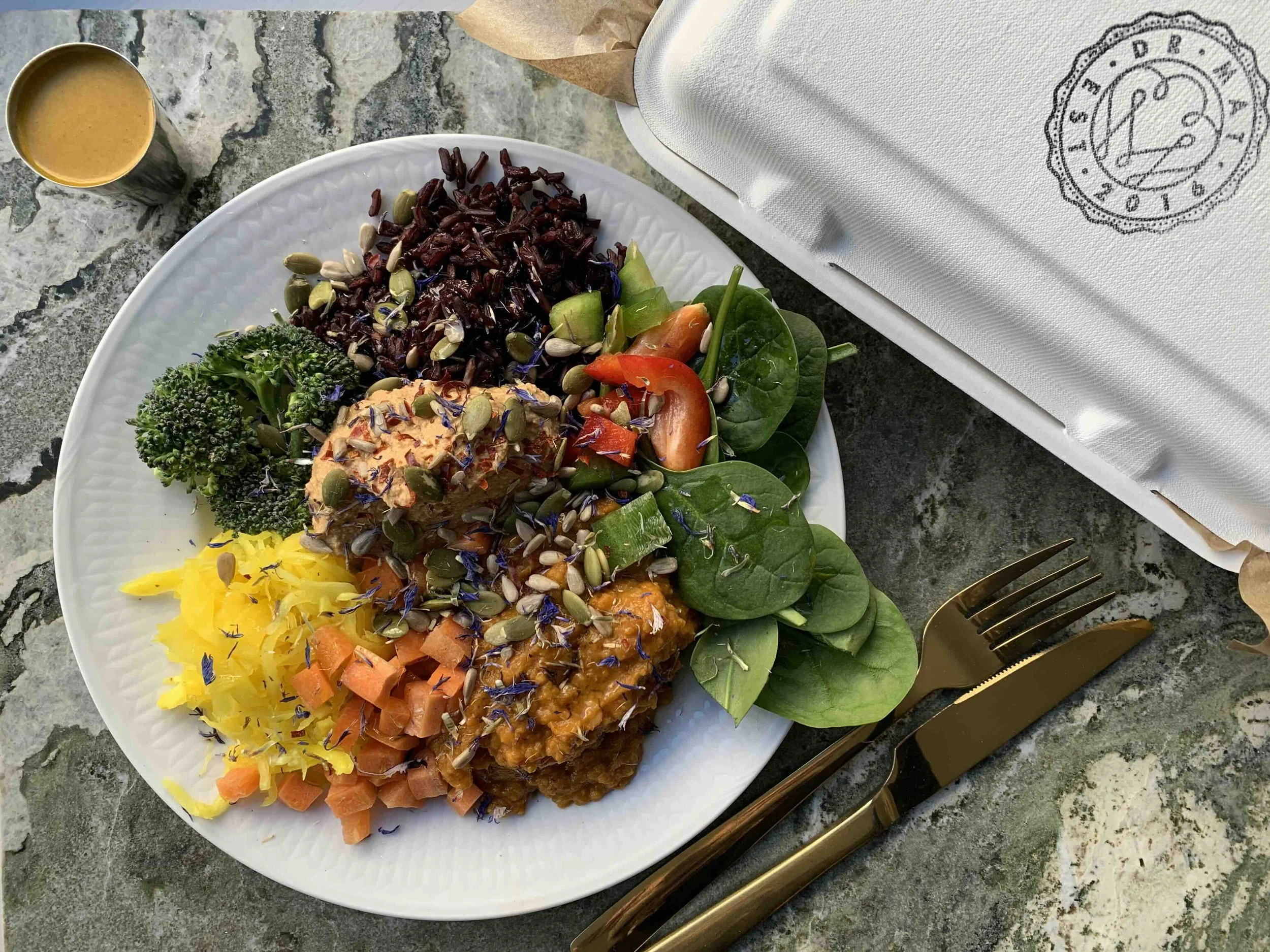 Linsgryta med Sötpotatis, hälsosam take away