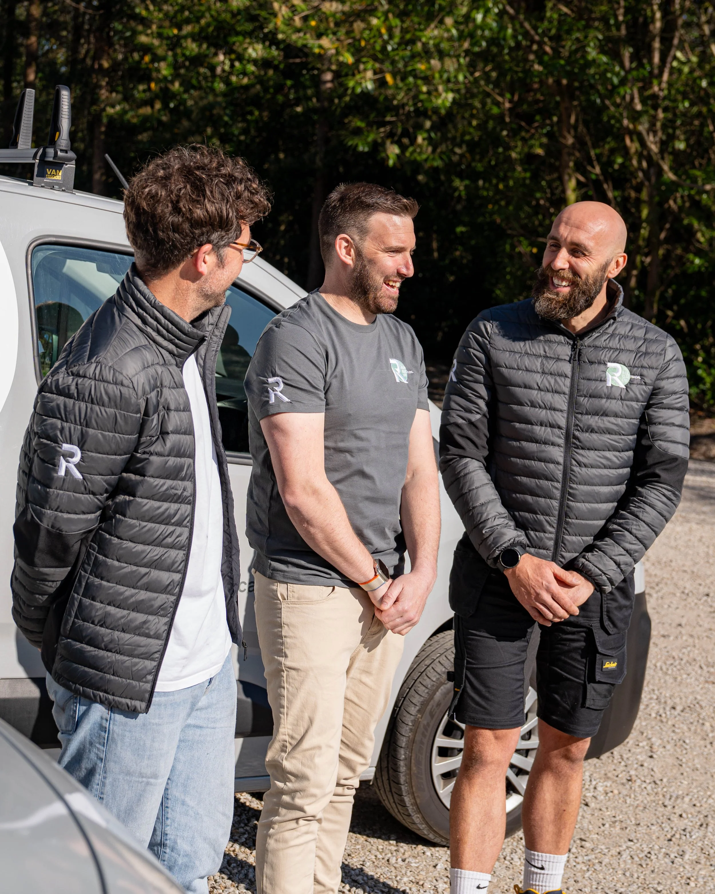 REN Electrical Core Team Standing Together