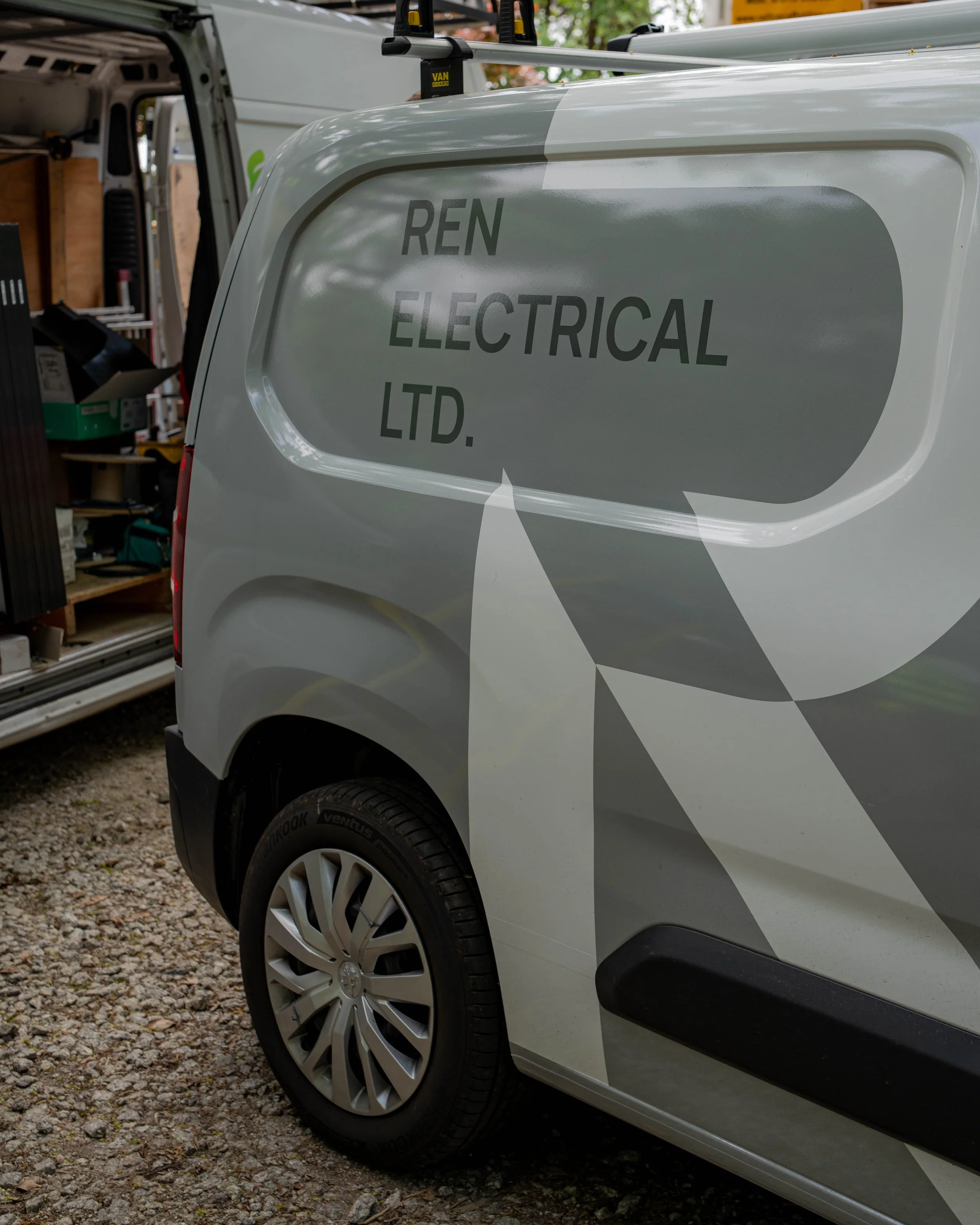 Branded Van for REN Electrical