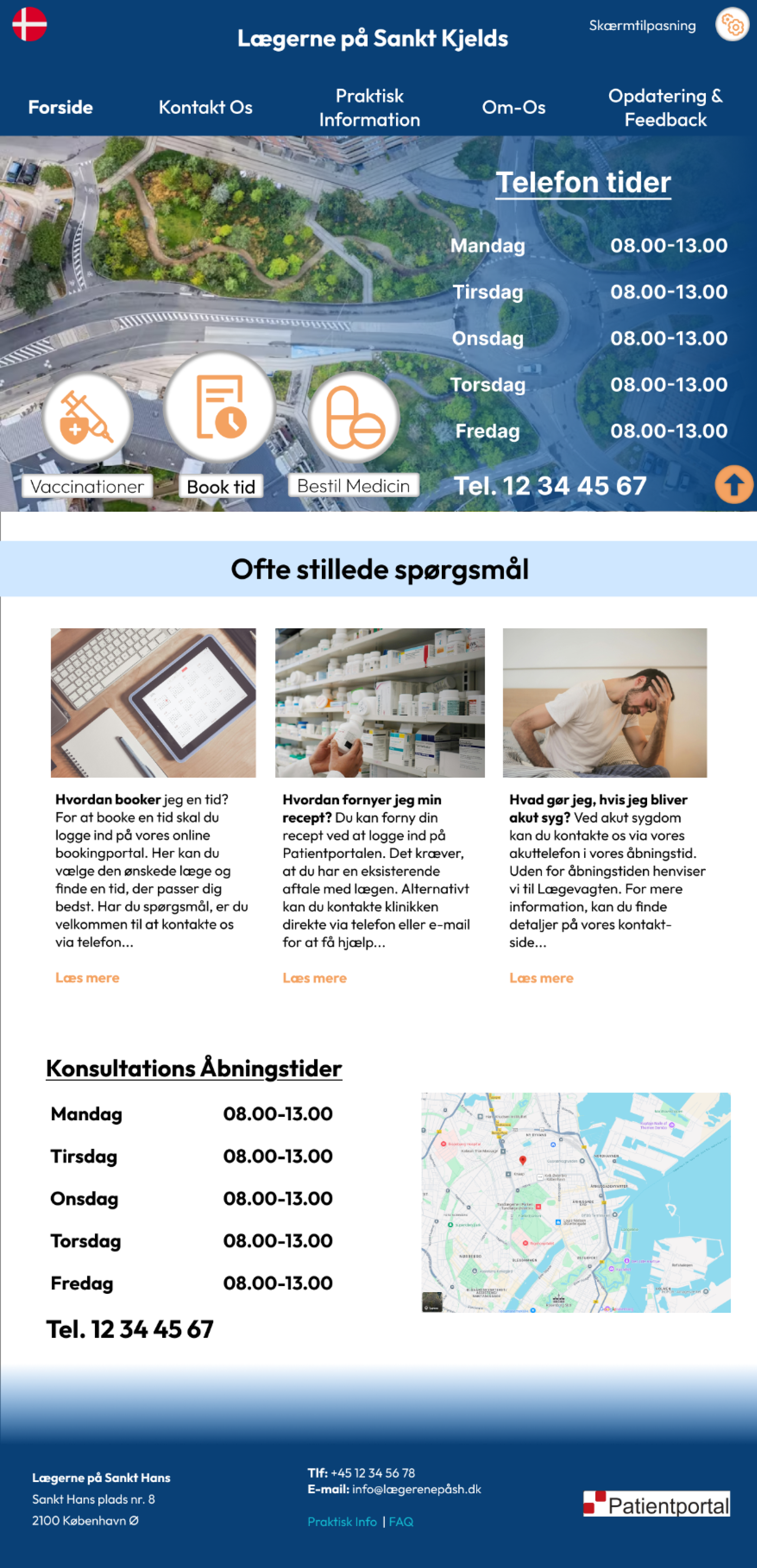 Front page