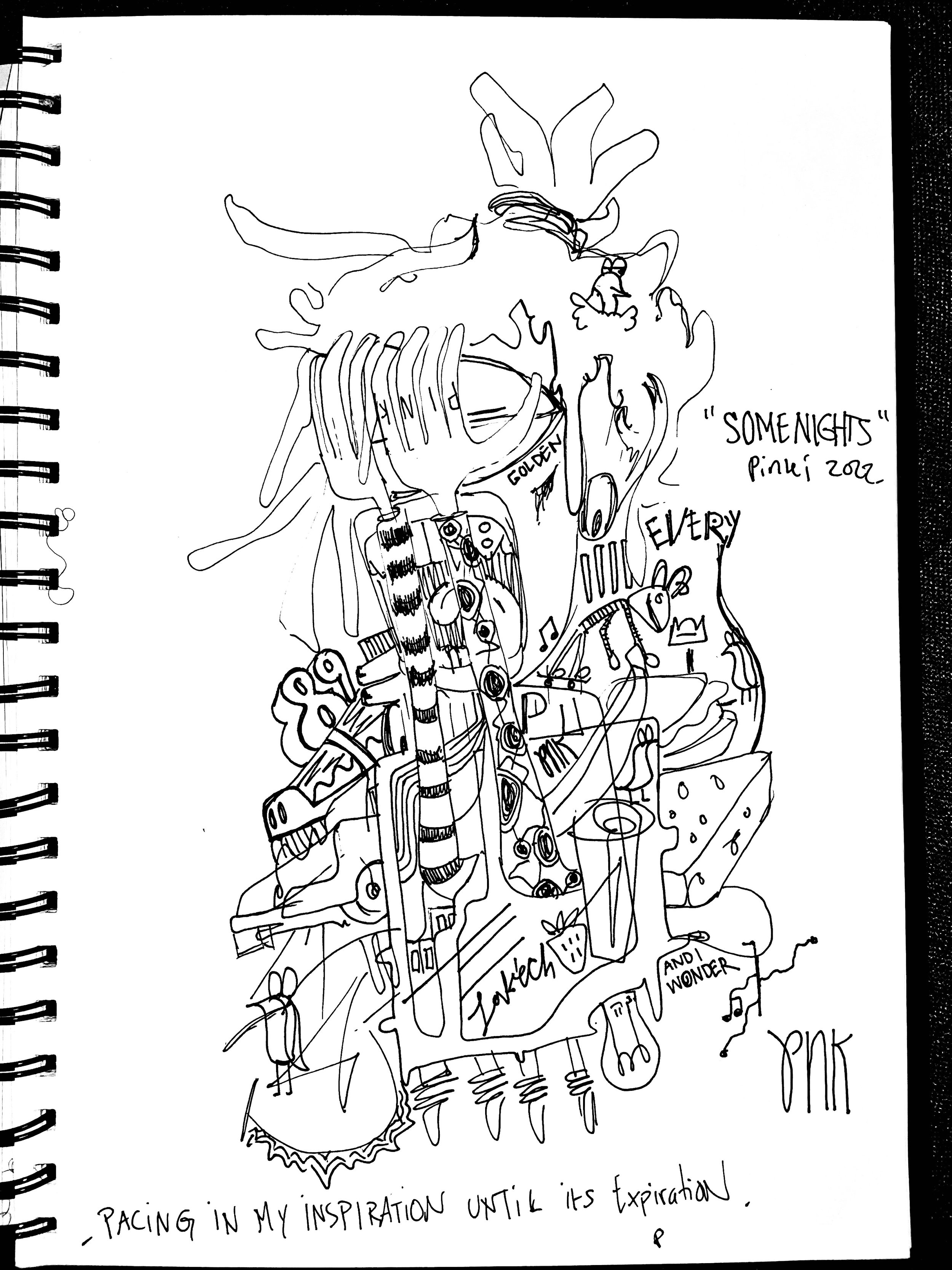 "Some Nights" 2022 / a3 print / 900 kr