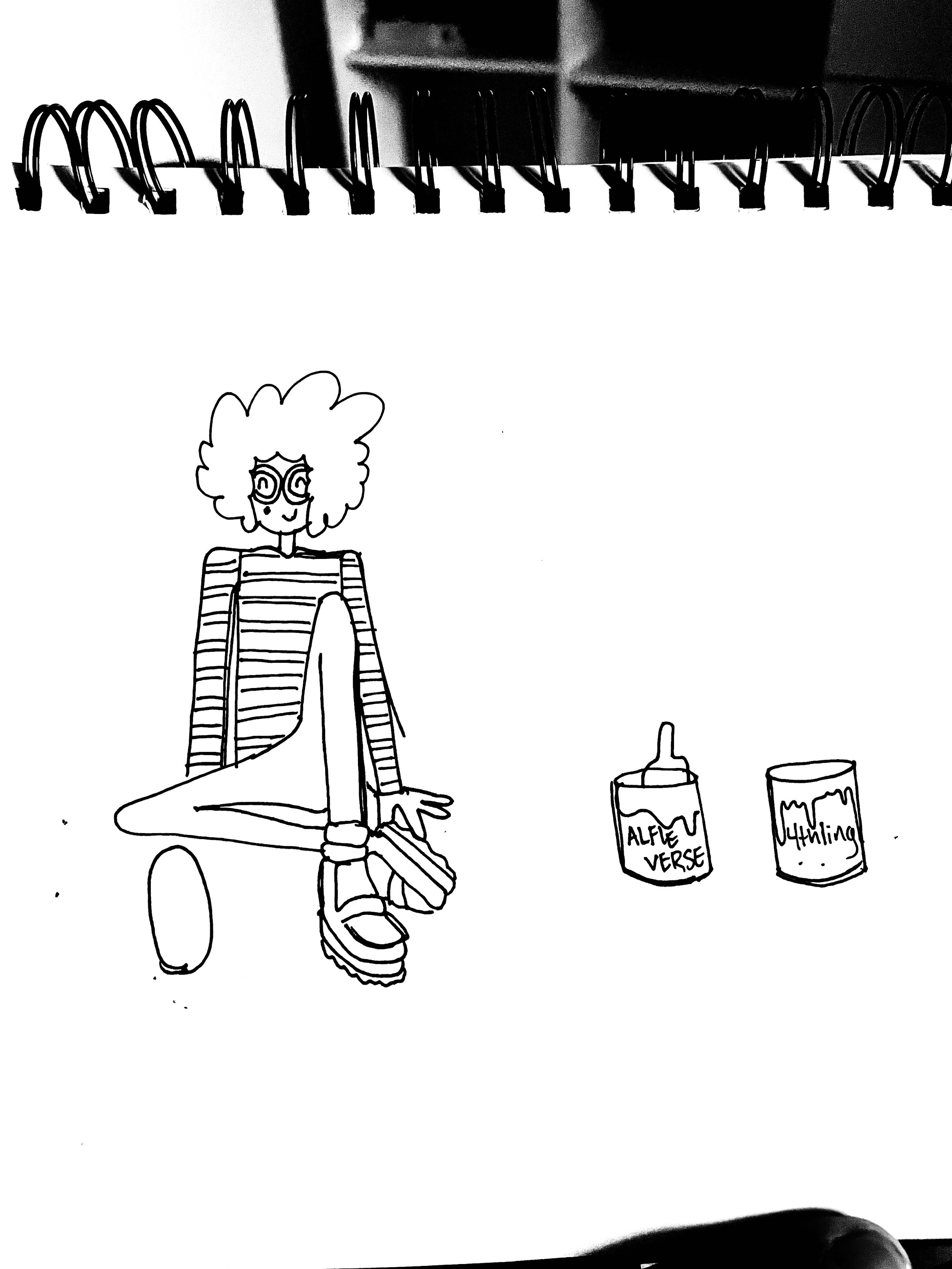 "exhibition illustration 1" 2022 / a3 print / 900 NOK