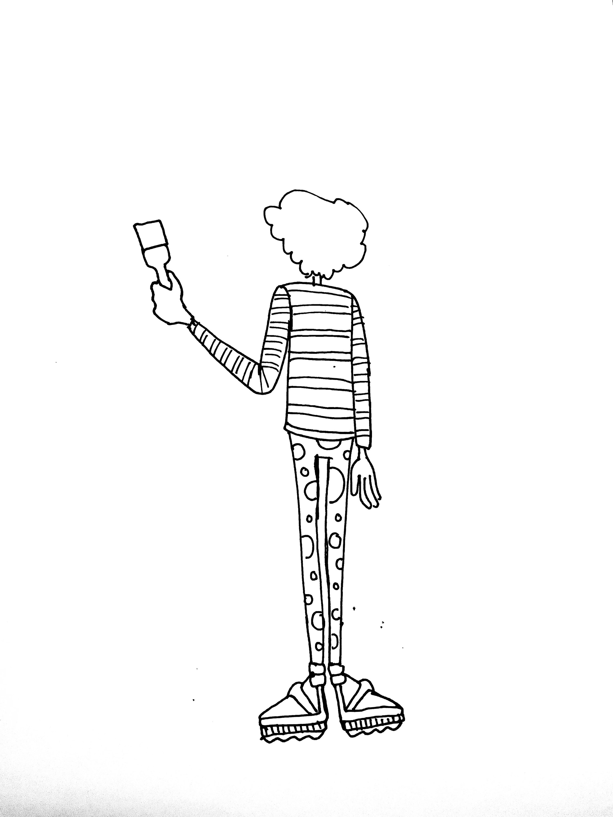"exhibition illustration 2" 2022 / a3 print / 900 NOK