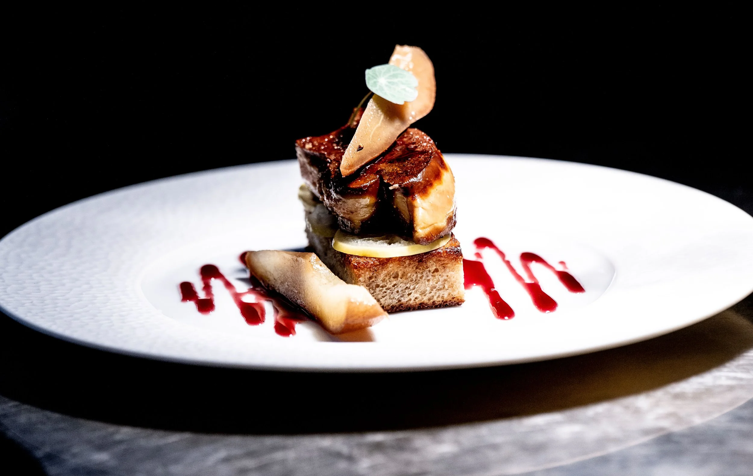Dessert préparé par Matthieu Chalmagne du Bistro Gourmand