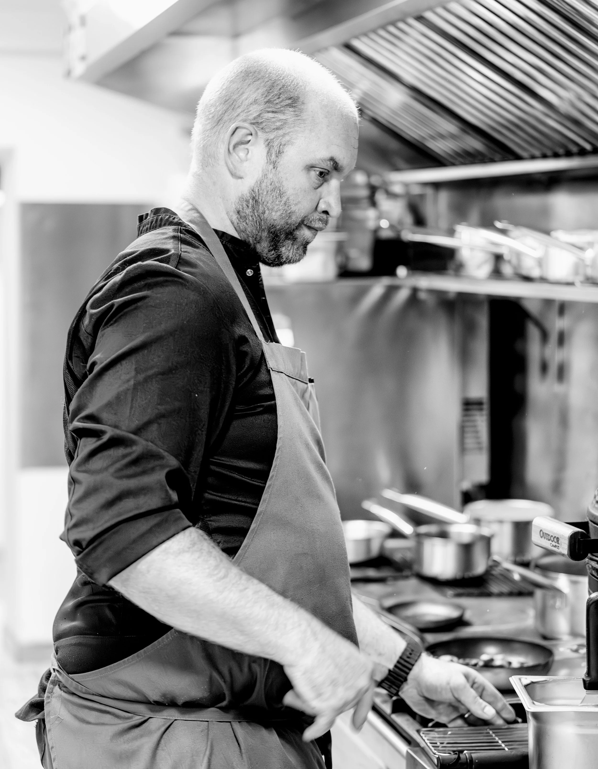 Le chef Matthieu Chalmagne