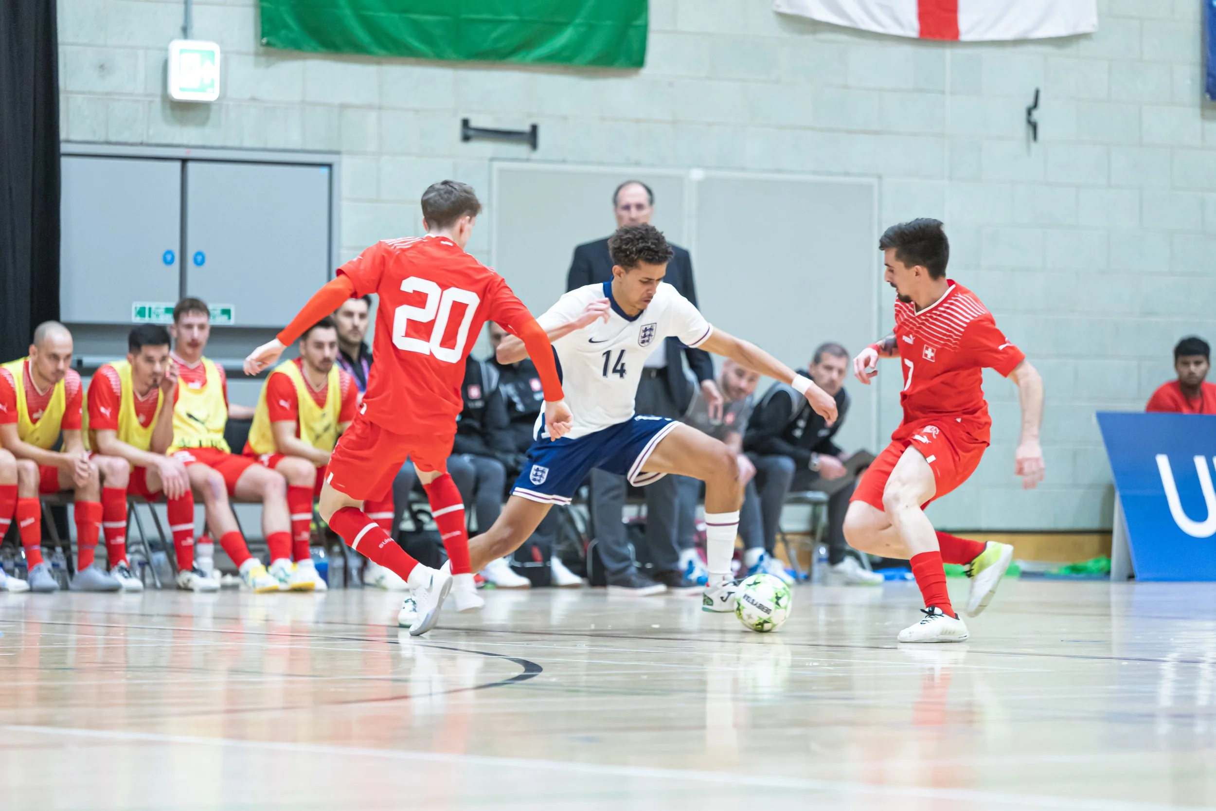 England vs Switzerland - Men's FIFA Futsal World Cup Preliminary Round - Group B