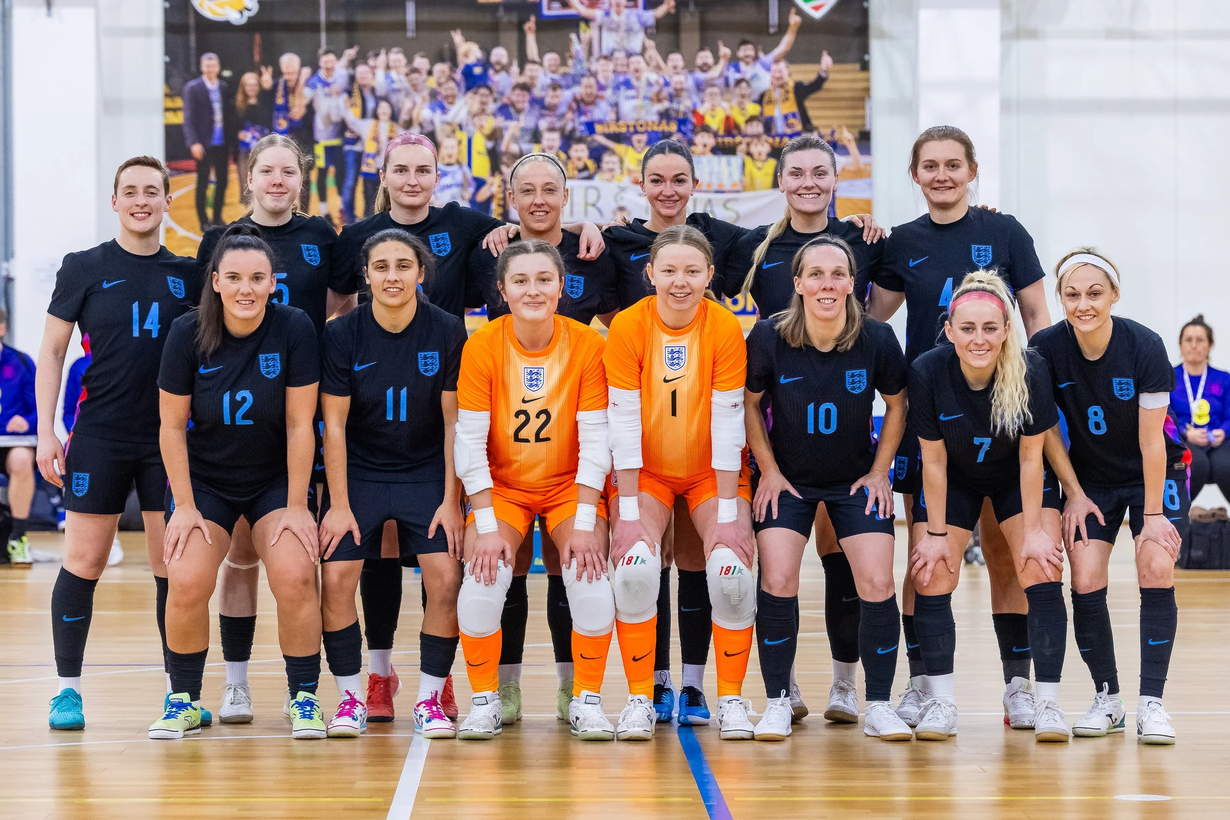 Lionesses deliver statement victory against Lithuania to go top of UEFA Women’s Futsal Euro Group B