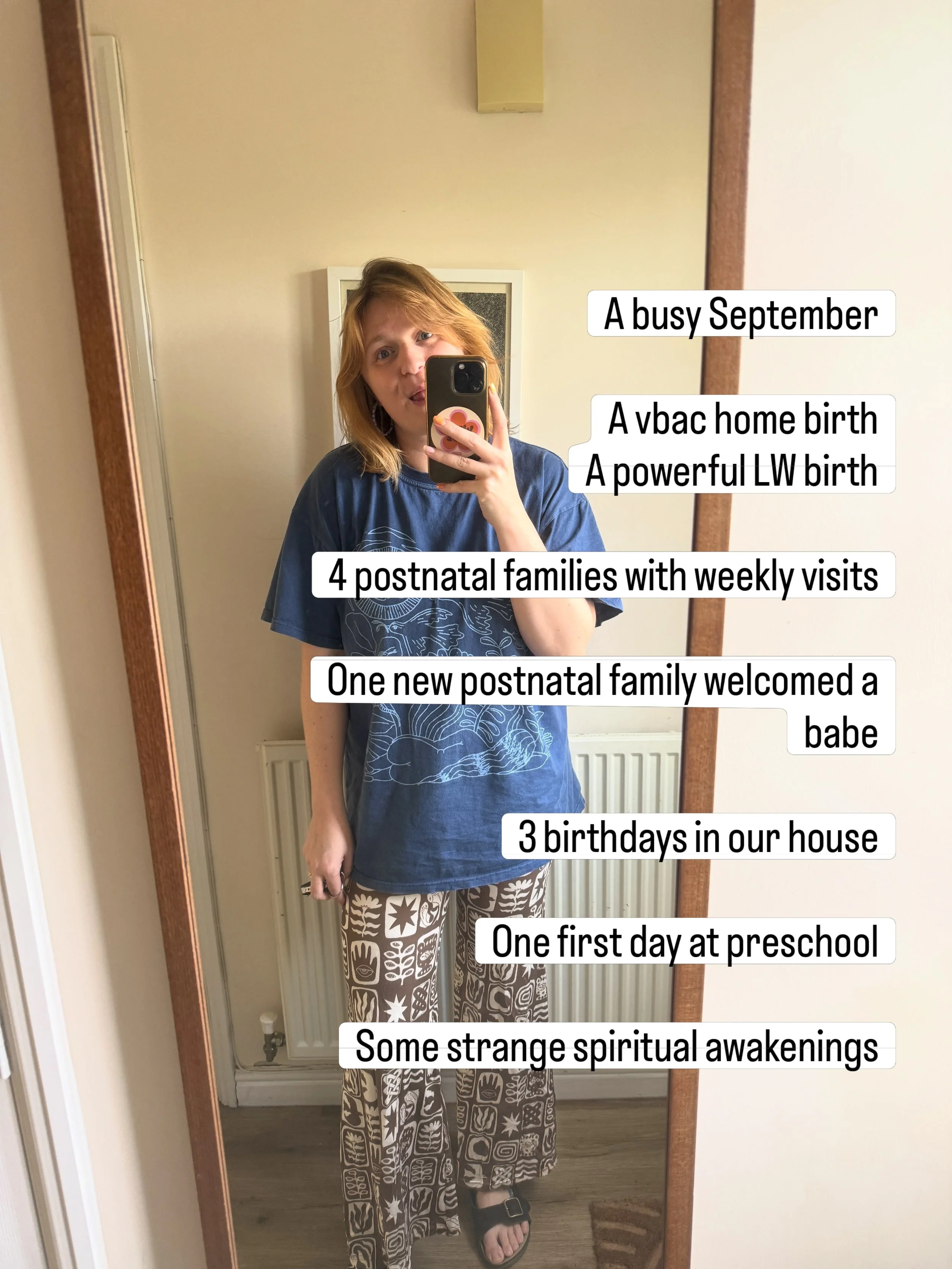 It&rsquo;s been a bit of a rollercoaster month 🫠✨ 

Beginning to slow down for autumn &amp; winter, this is my absolute favourite time of year and it starts with all the birthday fun 🤩 

Thanks for being along for the ride gang 💙