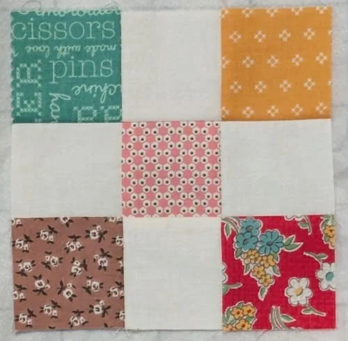 Large Checkerboard Block