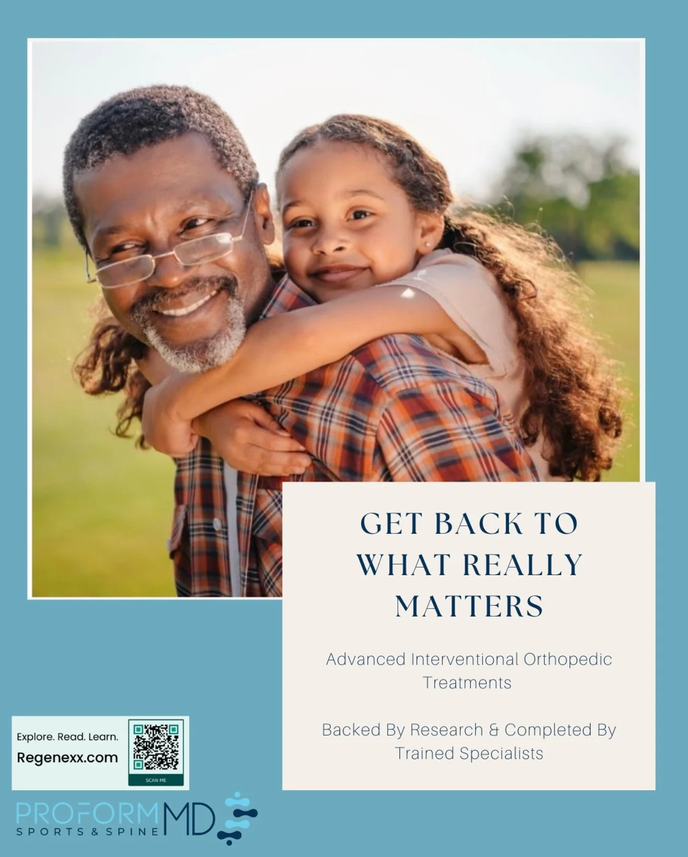 Spend your time and energy doing what you love- not worrying about aches and pains. 

Explore your treatment options with us today. 

#regenerativemedicine #regenerativetherapy #stemcelltherapy #plateletrichplasma #prp #painfree #backpaintreatment #n