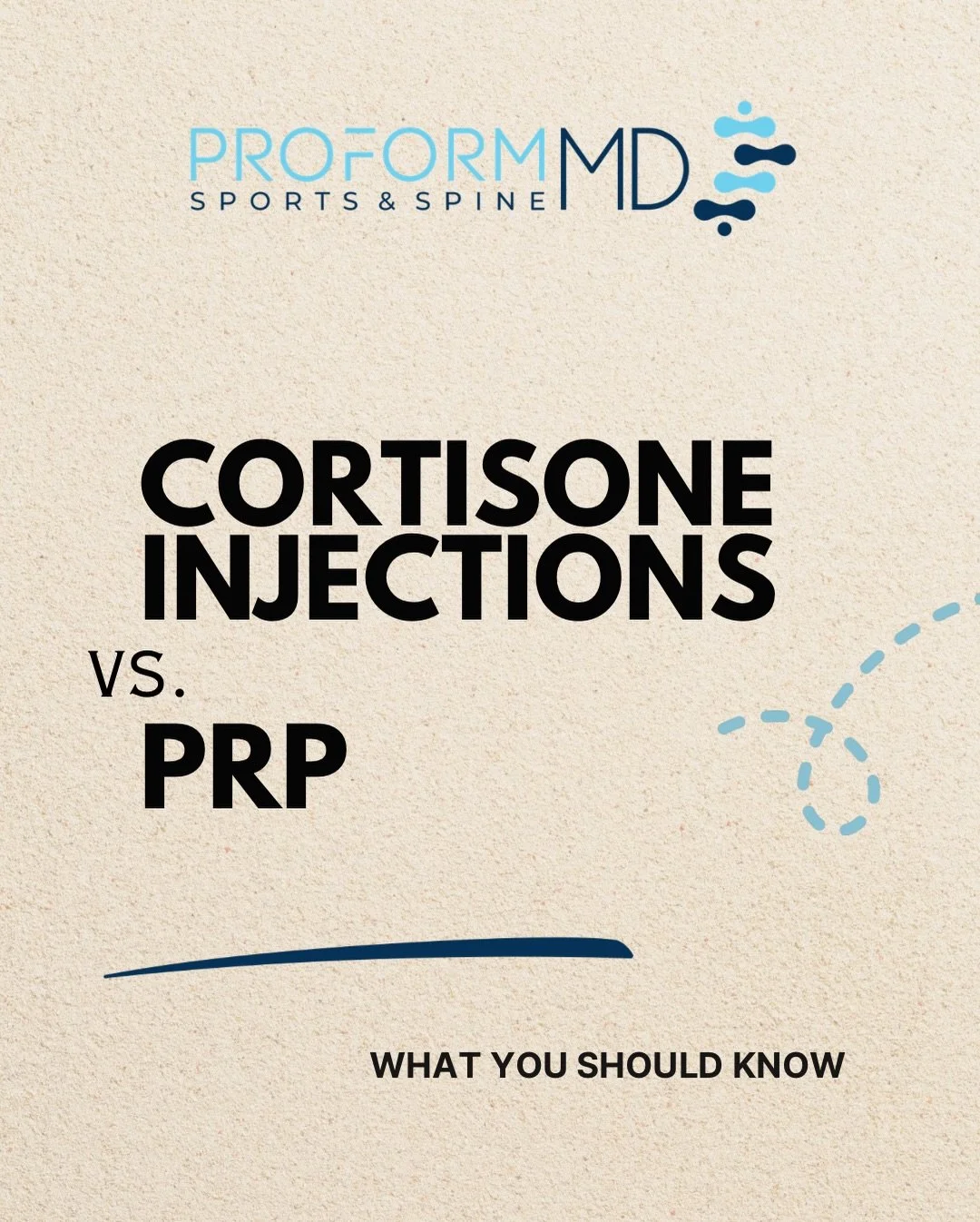 Not all injections are created for the same purpose. 💉 

One is used for temporary symptom control. 
One is designed to support healing potential and stability over time. 

Swipe to learn more ➡️

#backpain #kneepain #ﬁtness #recovery #prp