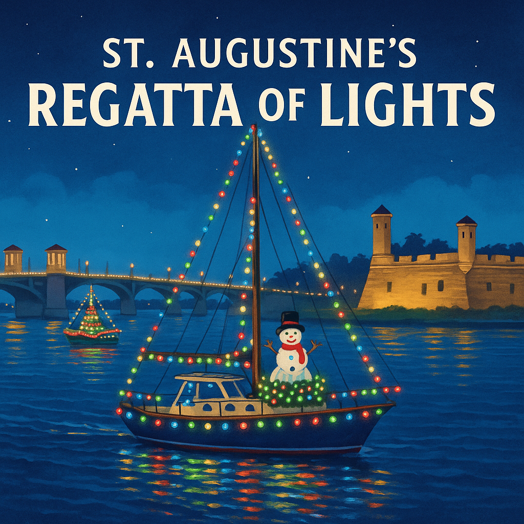 St. Augustine’s Regatta of Lights: A Floating Holiday Tradition on the Matanzas River