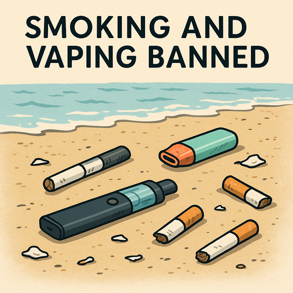 Smoking &amp; Vaping Banned in St. Johns County Parks &amp; Beaches