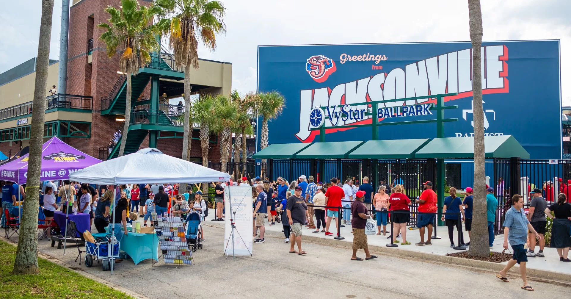 Jacksonville Jumbo Shrimp Opening Weekend 2026 at VyStar Ballpark