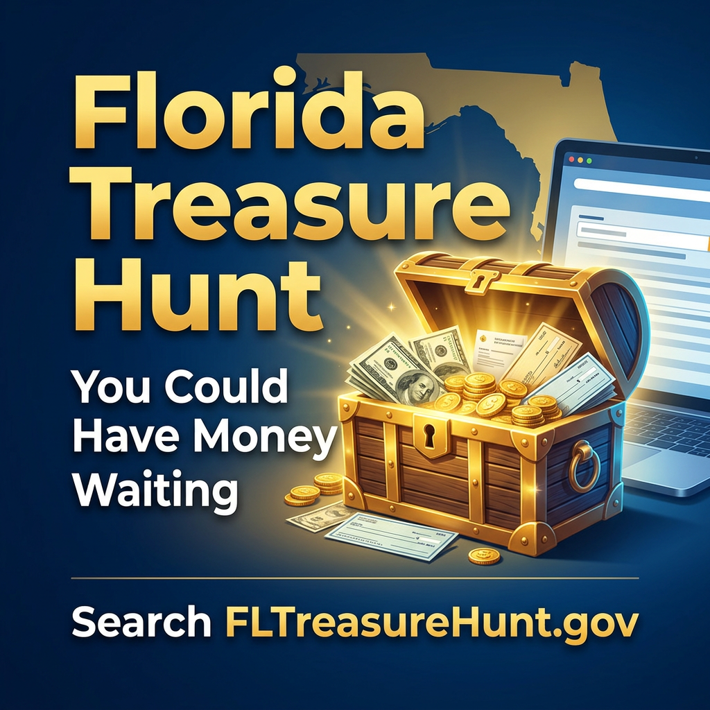Have You Checked Florida’s Treasure Hunt Lately? You Might Have Money Waiting for You