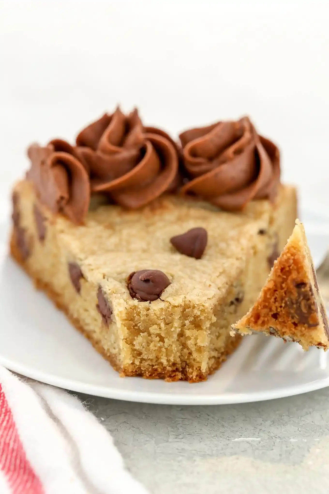 Chocolate Chip Cookie Cake