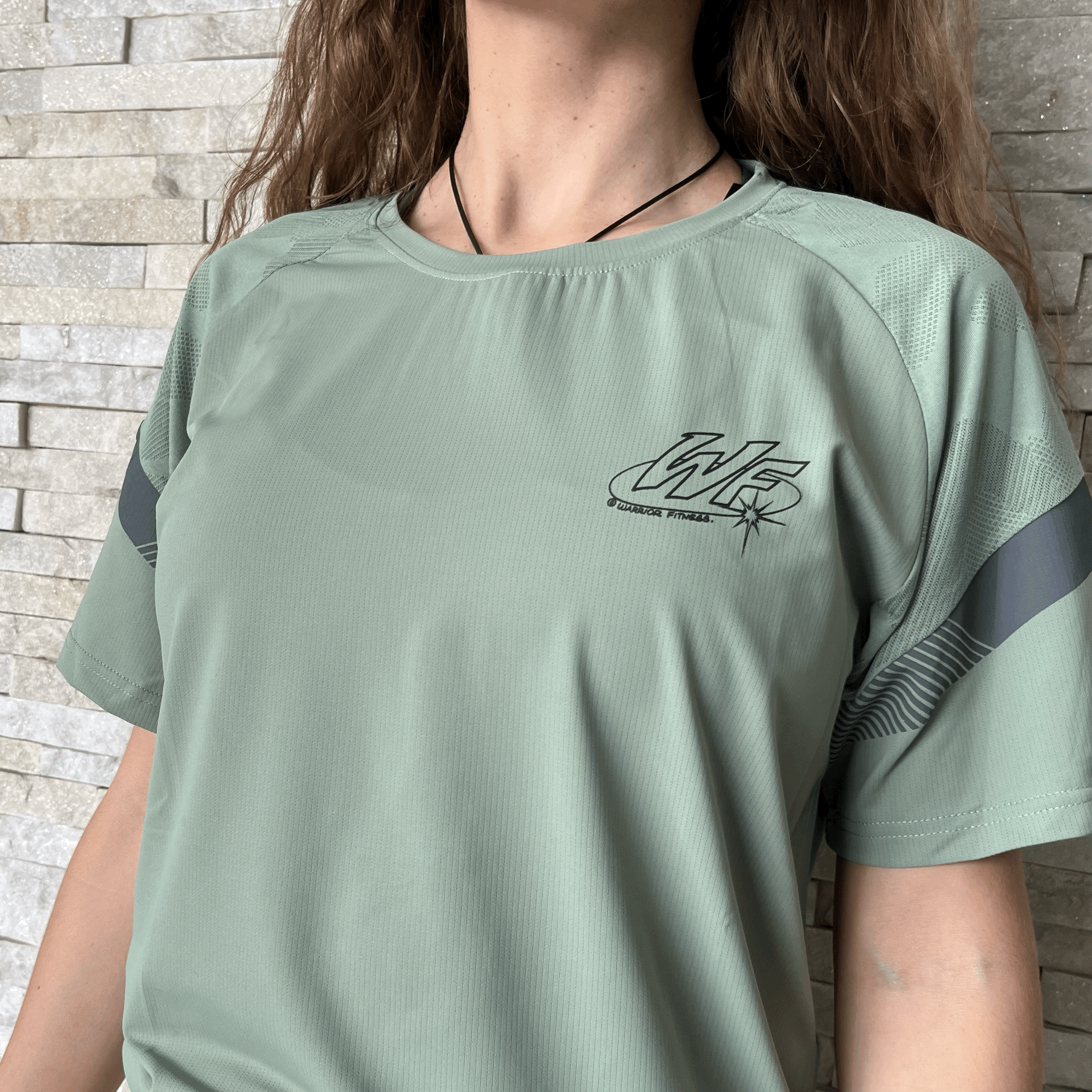 T-shirt kaki