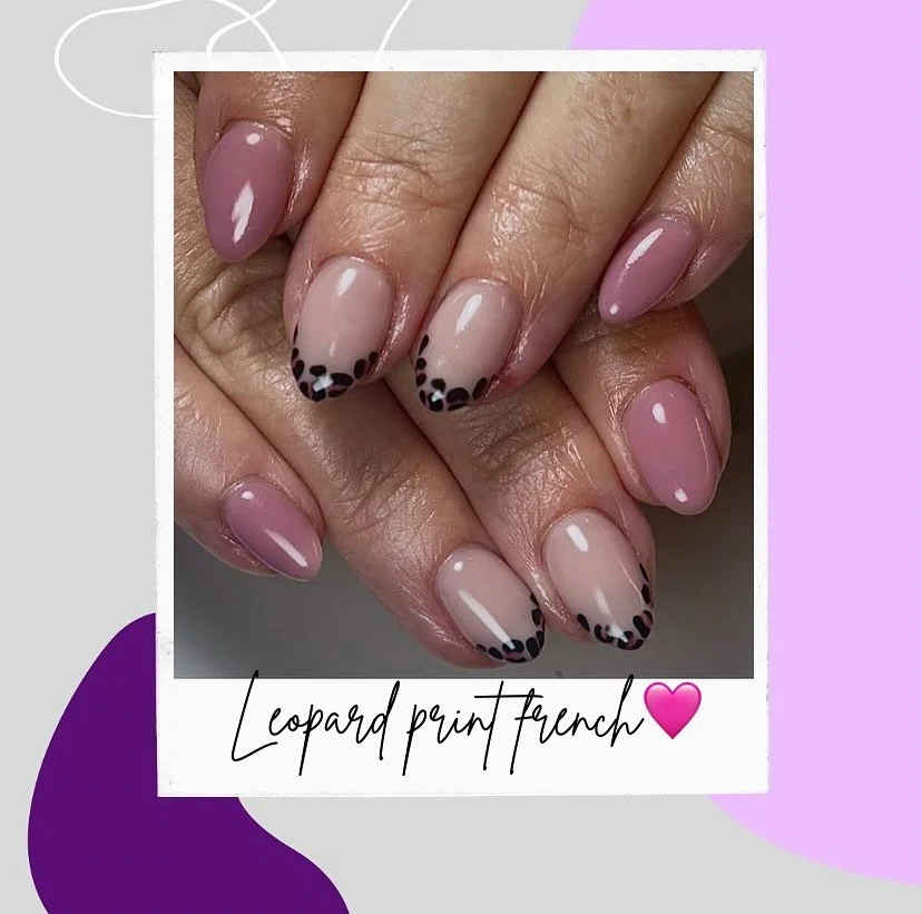 Leopard print french🐆🩷#greatyarmouthsalon #beautysalon #nails #smallbusiness #explore #explorepage #supportsmallbusiness #ormesby #caister #hemsby #gtyarmouth #followus #like #share #beauty #salon #followme #lashes #facials #supportadream #pamper #
