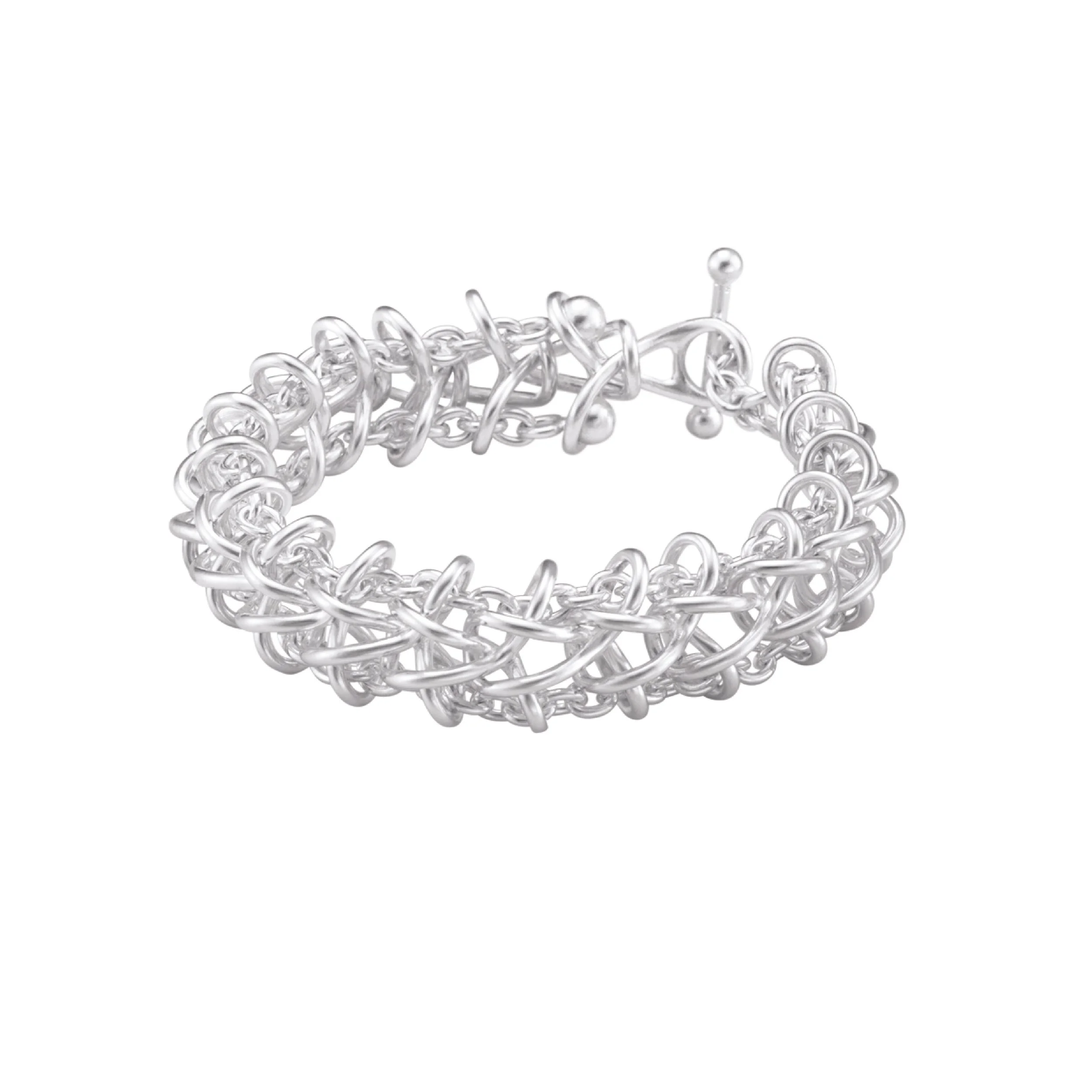 Weft Double Link Bracelet