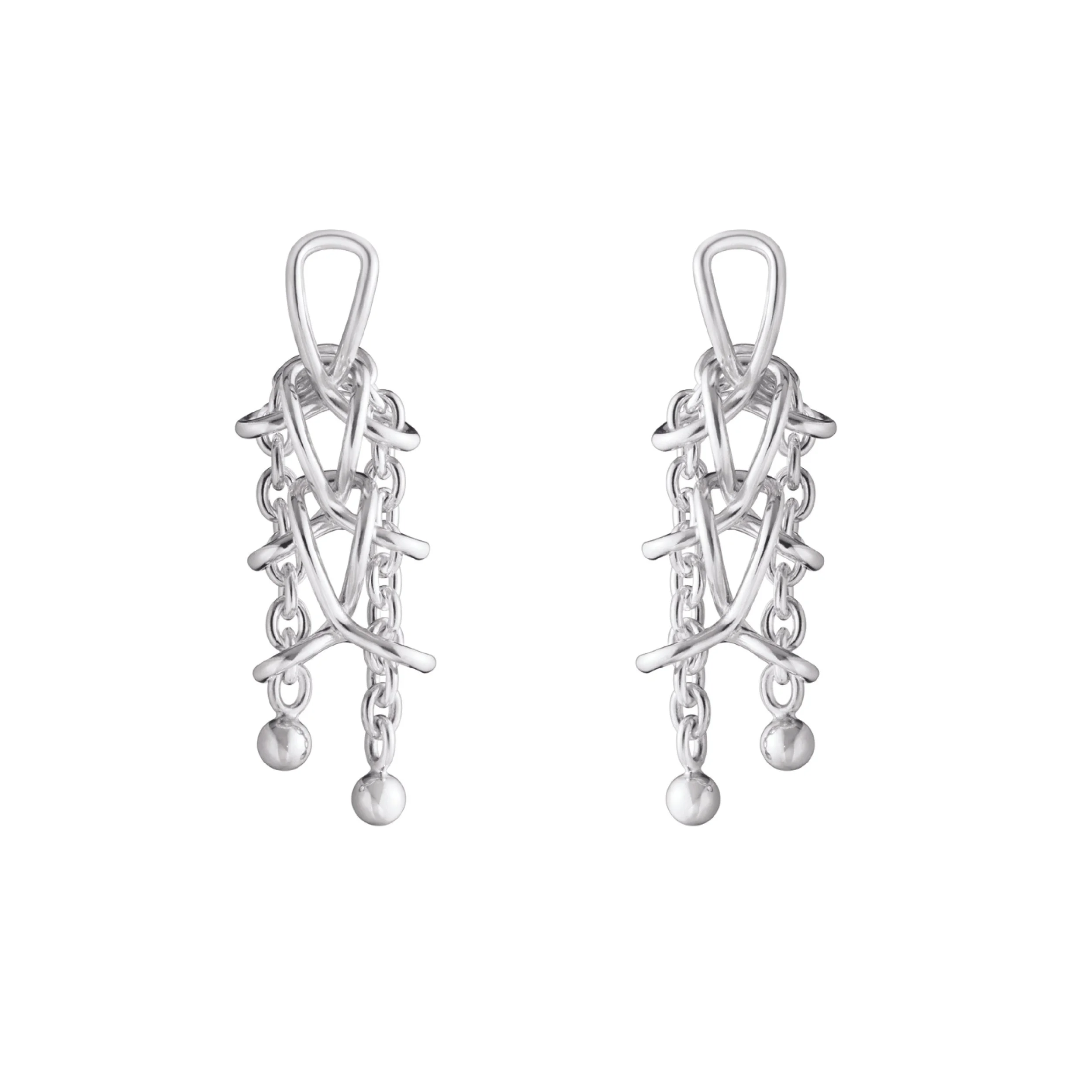 Weft Double Earrings