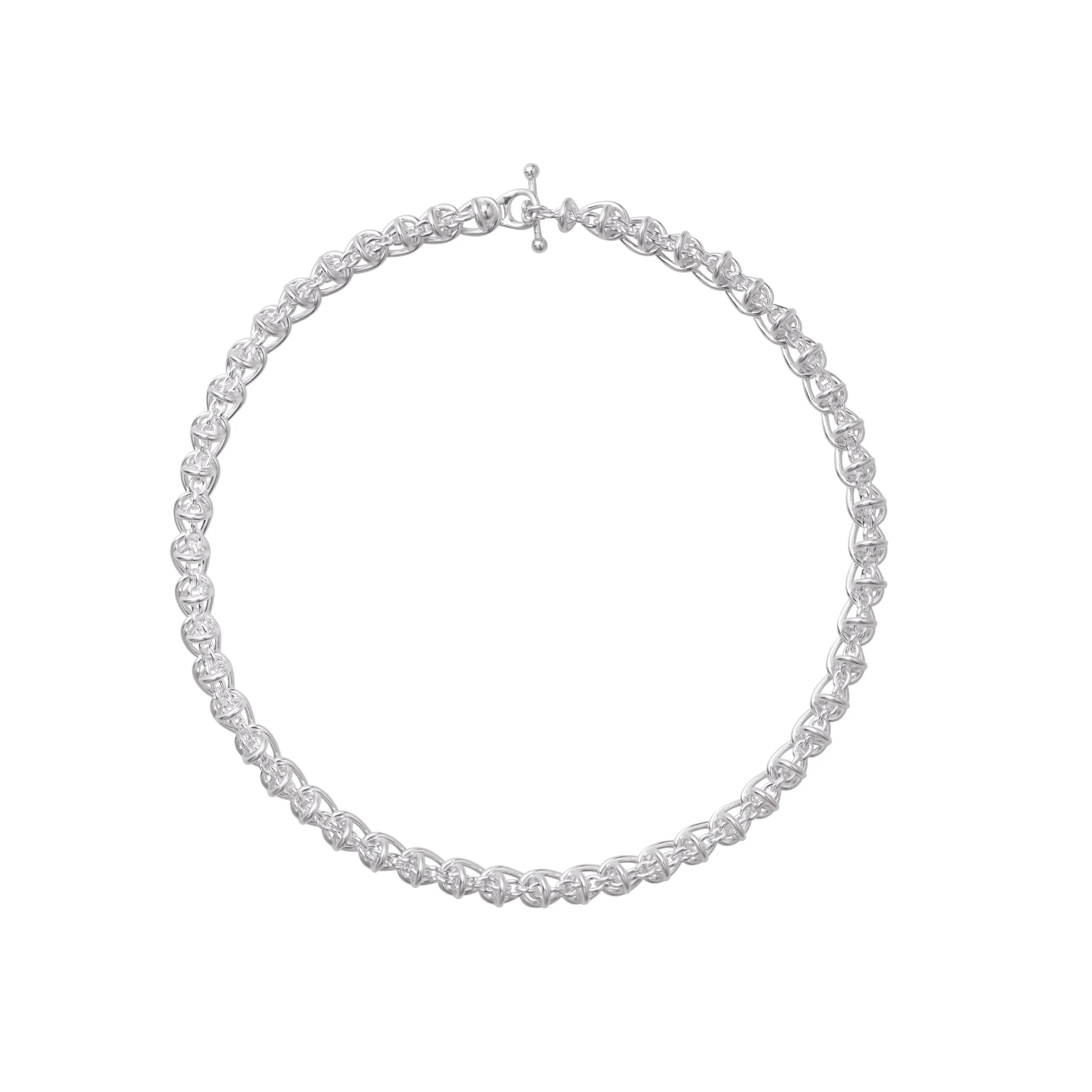 Weft Single Link Necklace