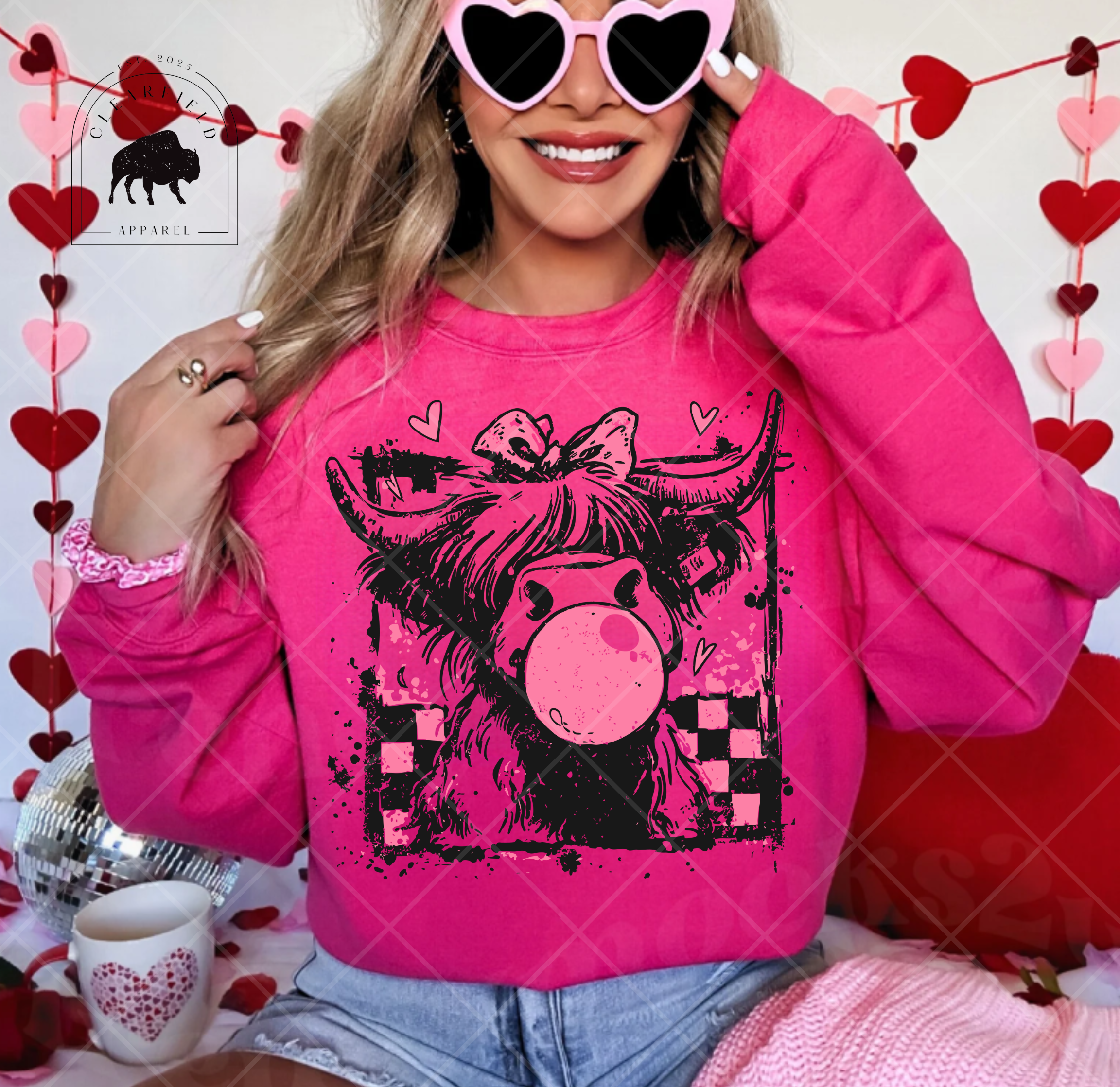 highland cow heliconia pink.png