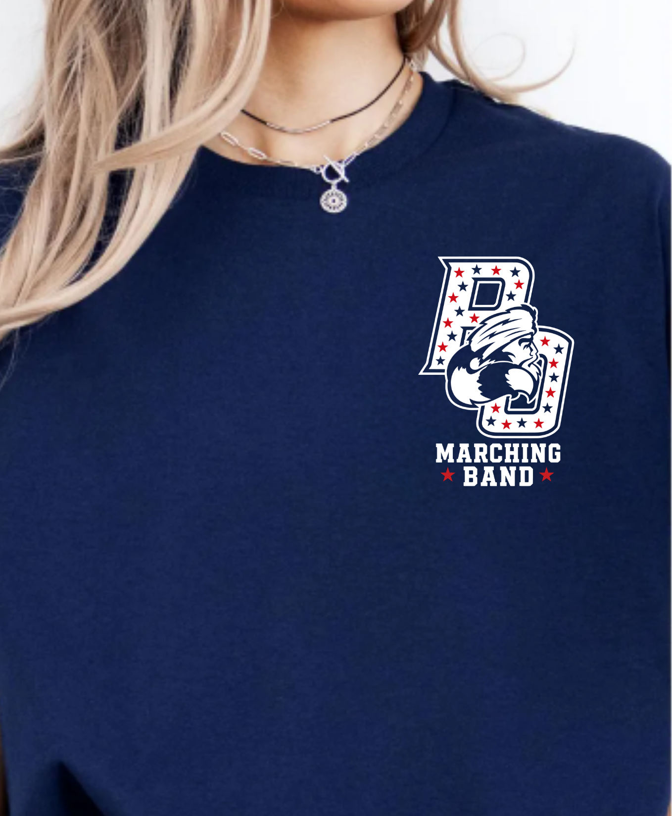 PO Marching Band 250 Patriotic t-shirt