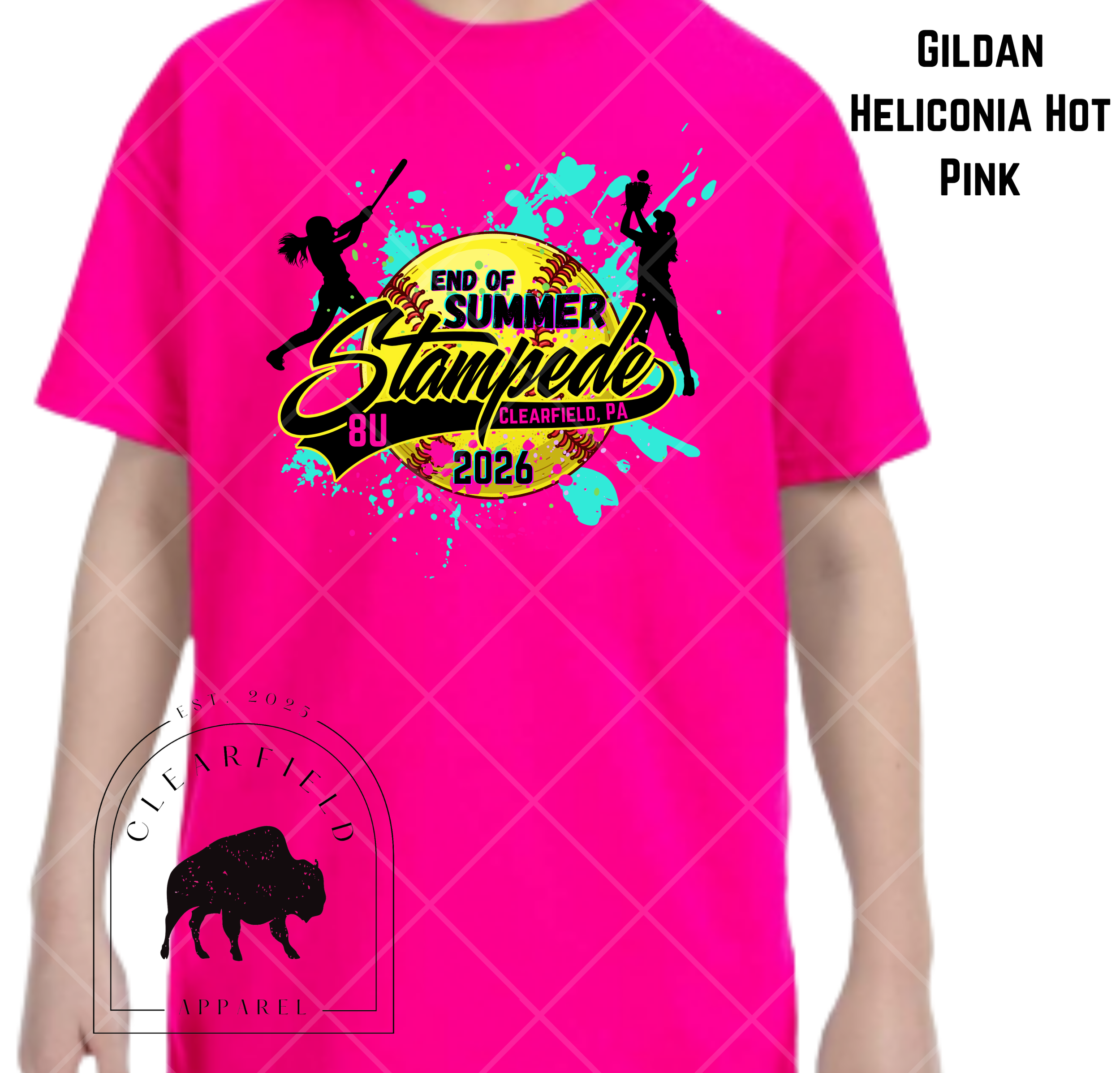 Hot Pink Summer Stampede T-shirt