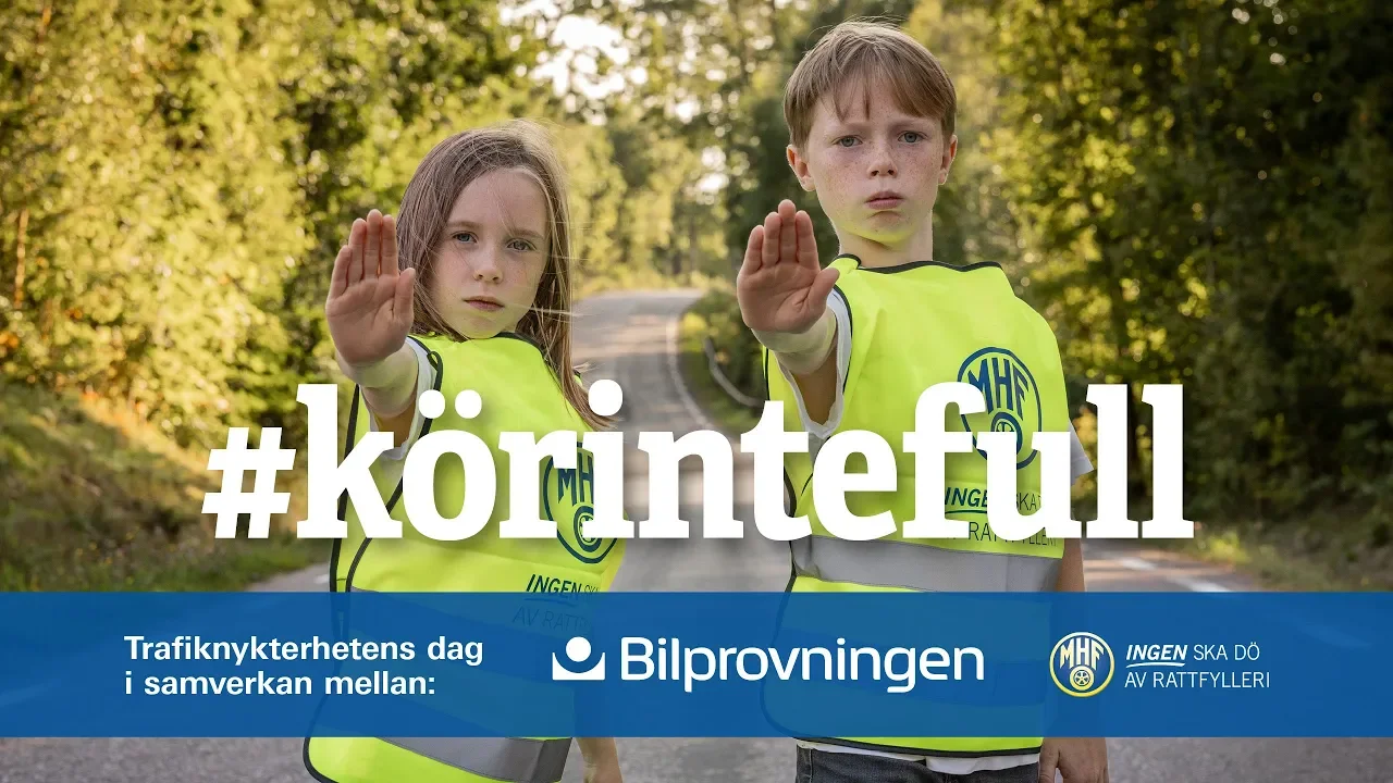 MHF uppmärksammar Trafiknykterhetens dag 24 september 2026